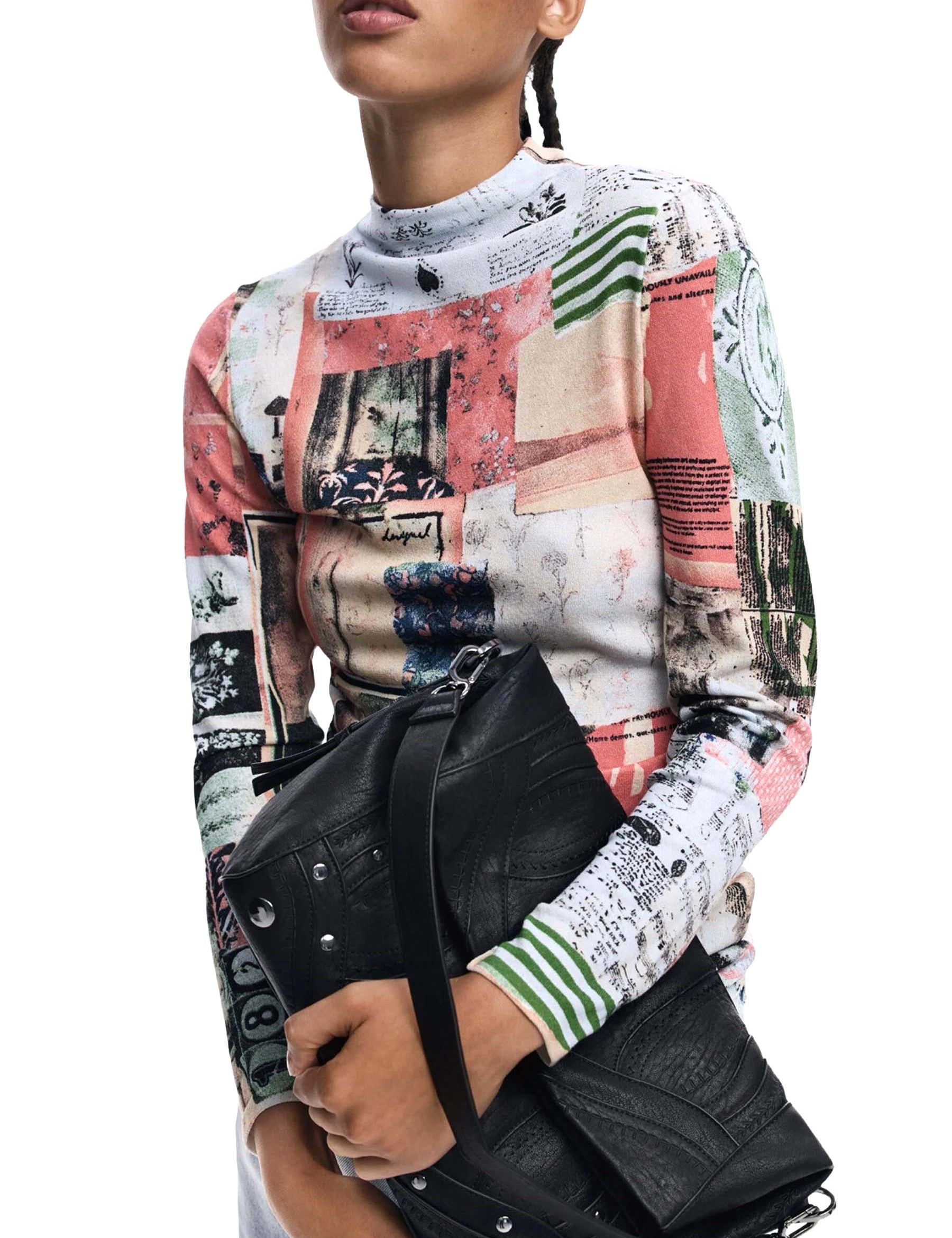 Borse a spalla Nero Desigual