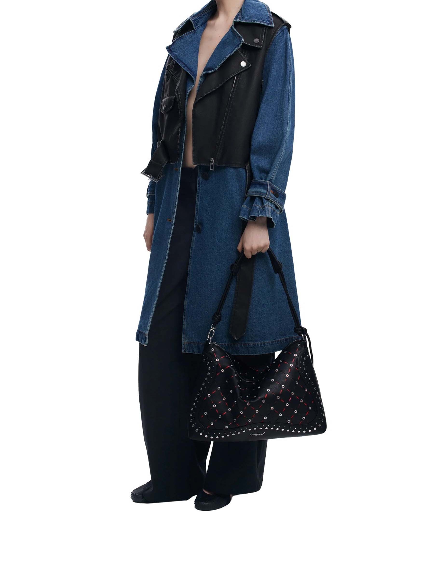 Borse a spalla Nero Desigual