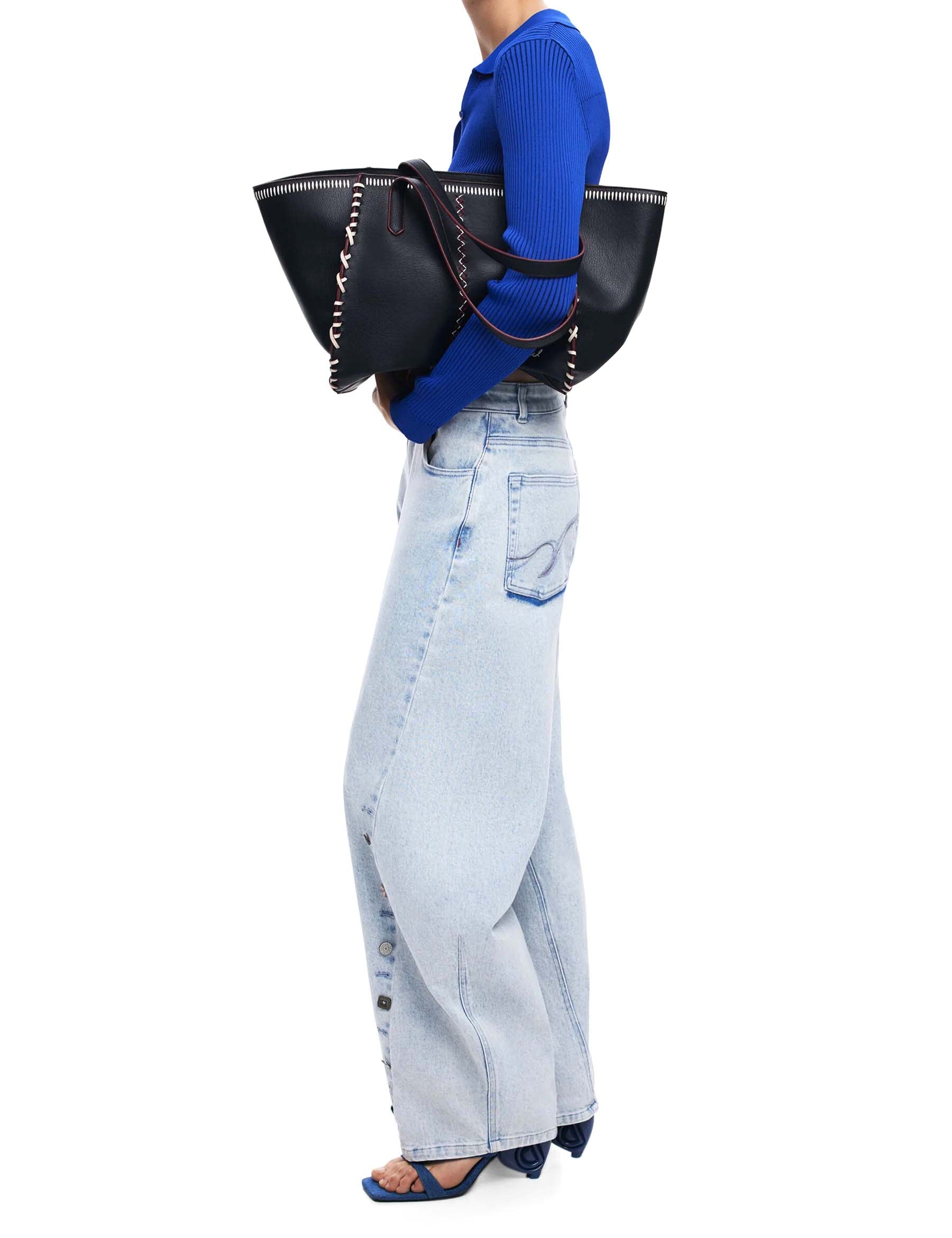 Shopper Nero Desigual