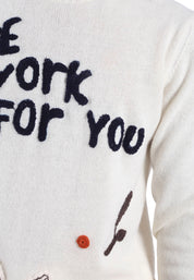 Maglioncini Bianco Bob