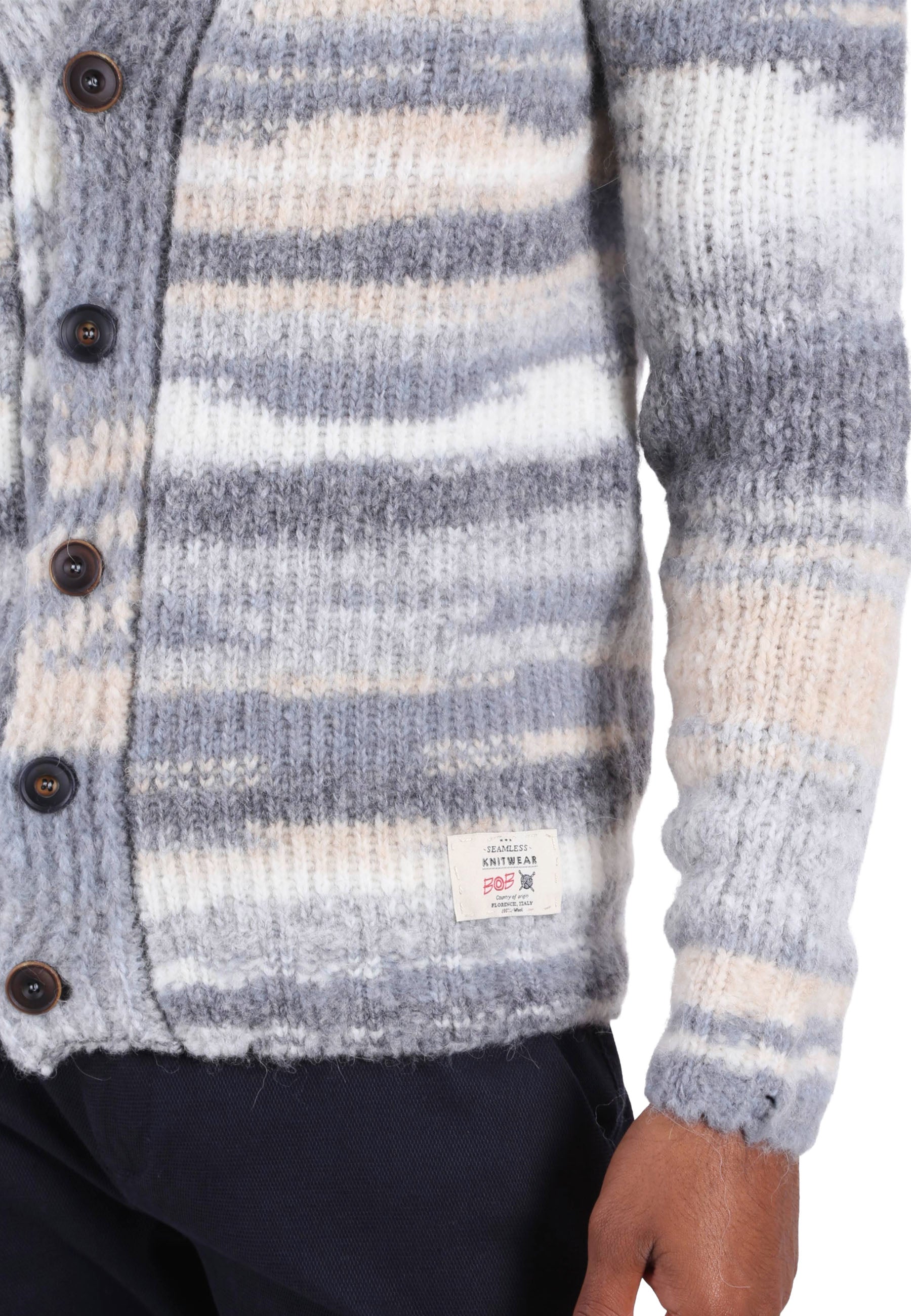 Cardigan Bianco Bob