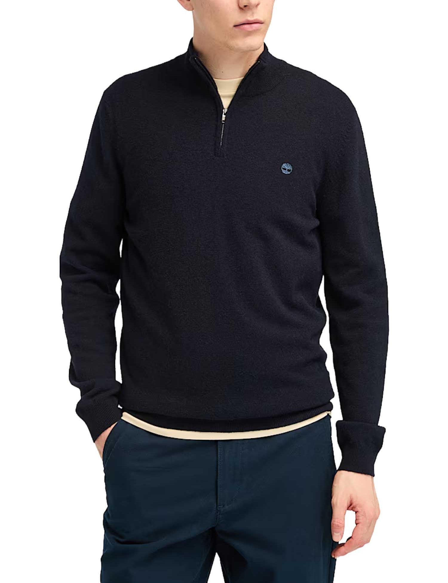 Maglia a collo alto Blu Timberland