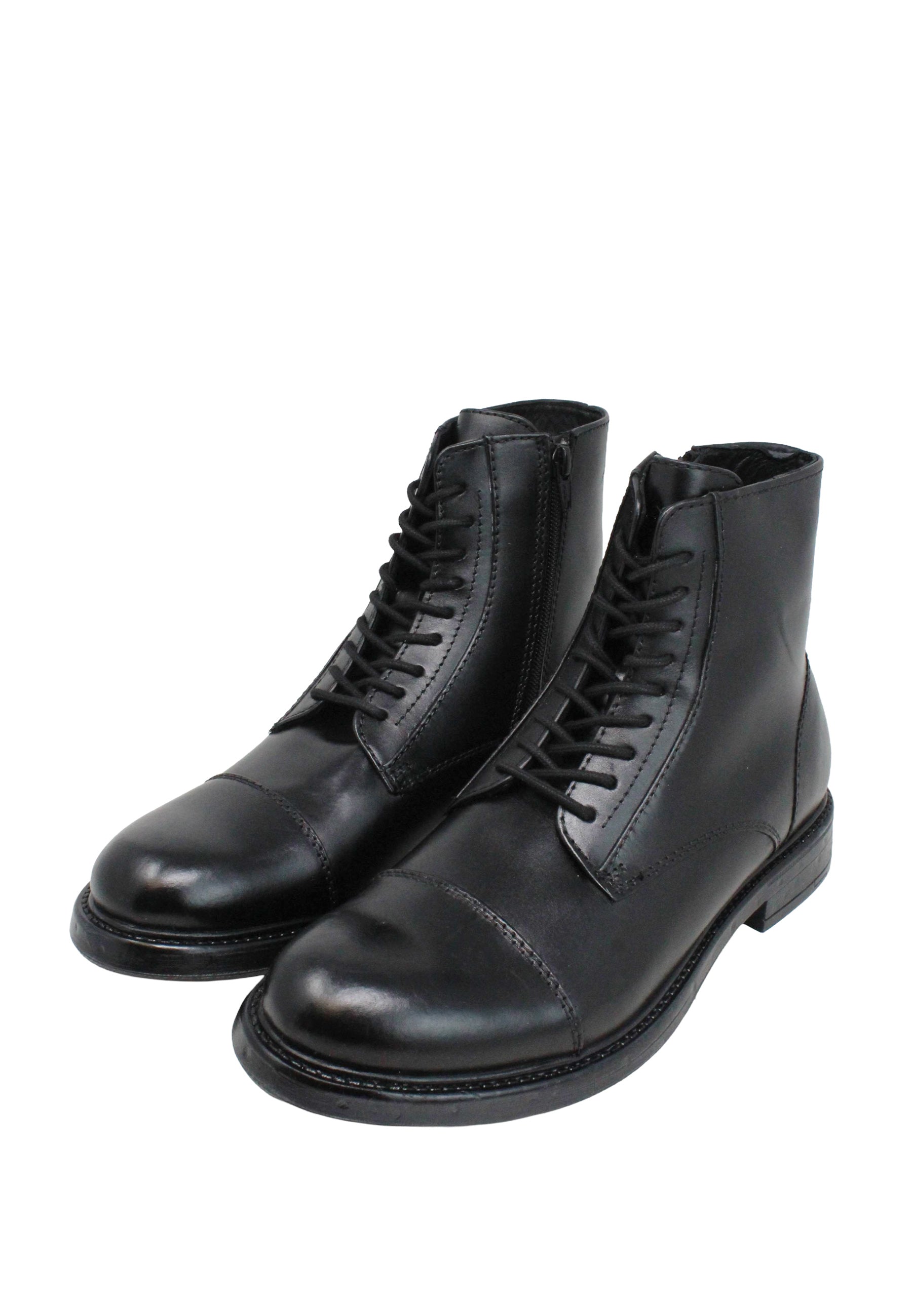 Anfibi Nero Lumberjack