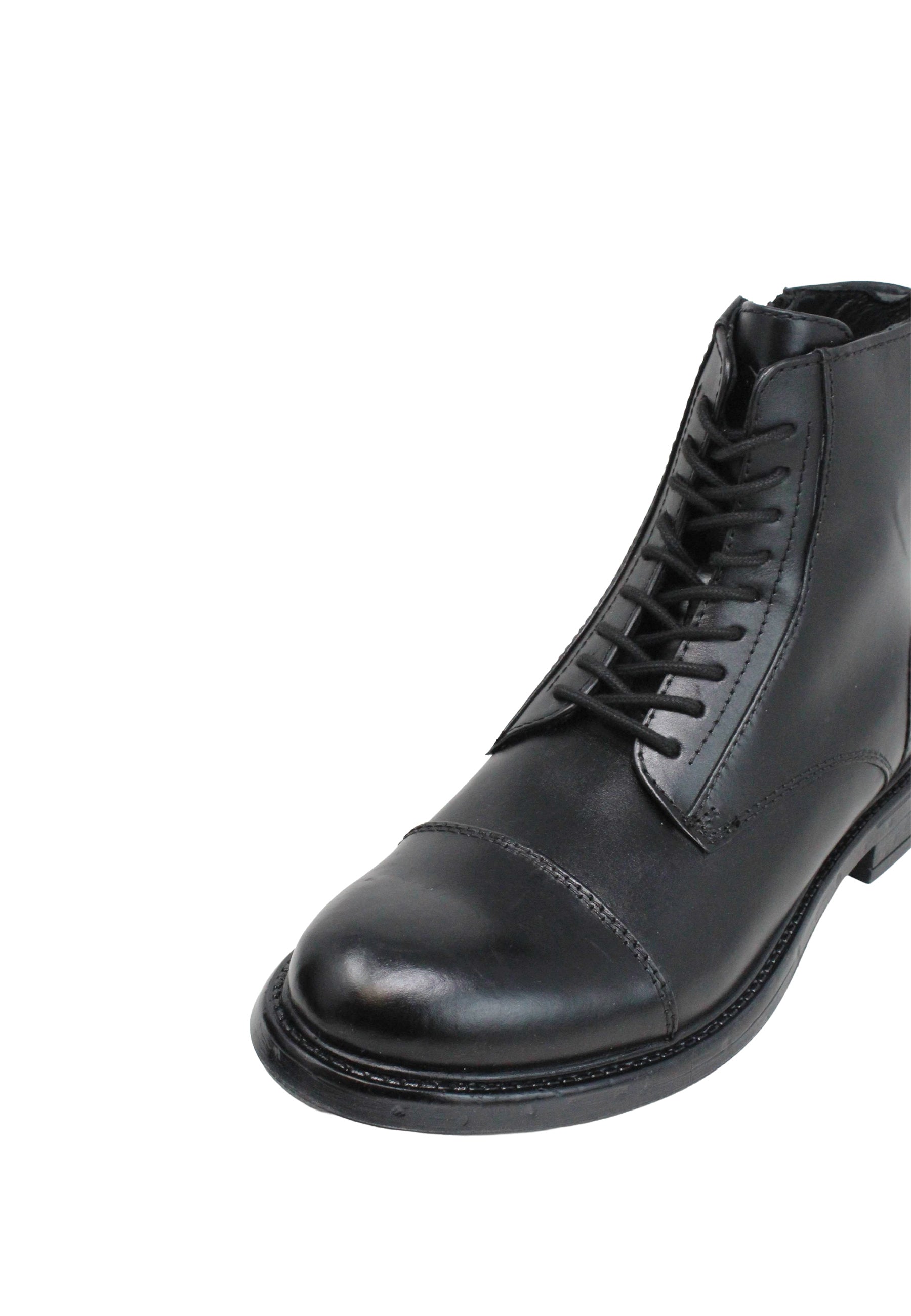 Anfibi Nero Lumberjack