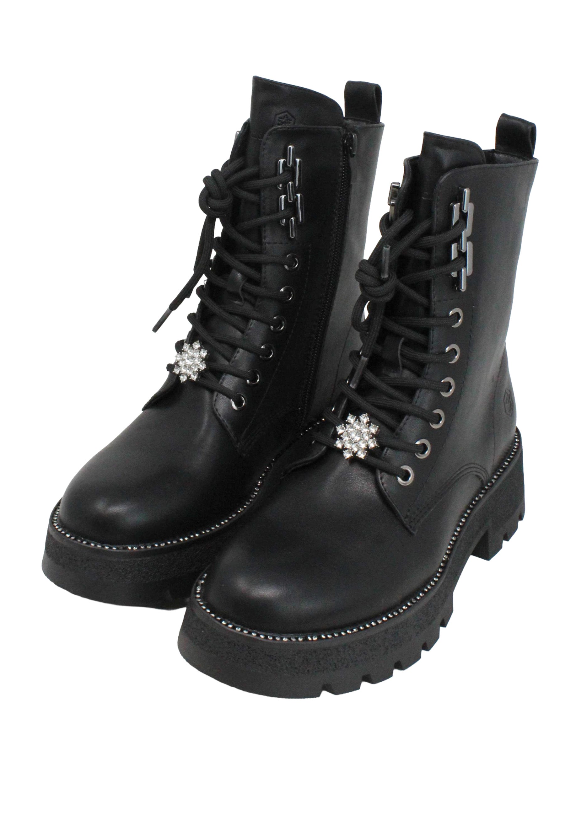 Anfibi Nero Lumberjack