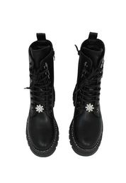 Anfibi Nero Lumberjack