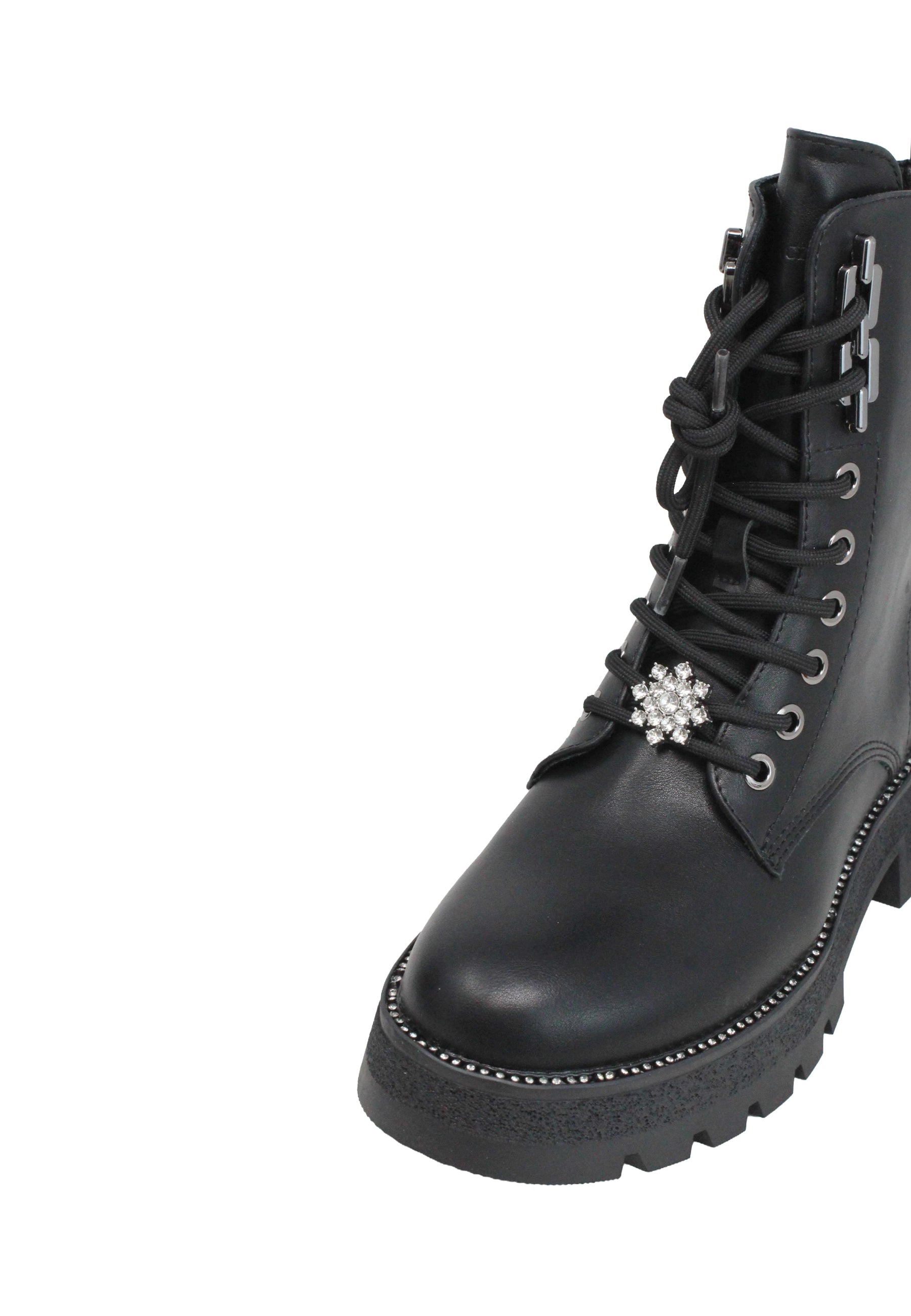 Anfibi Nero Lumberjack