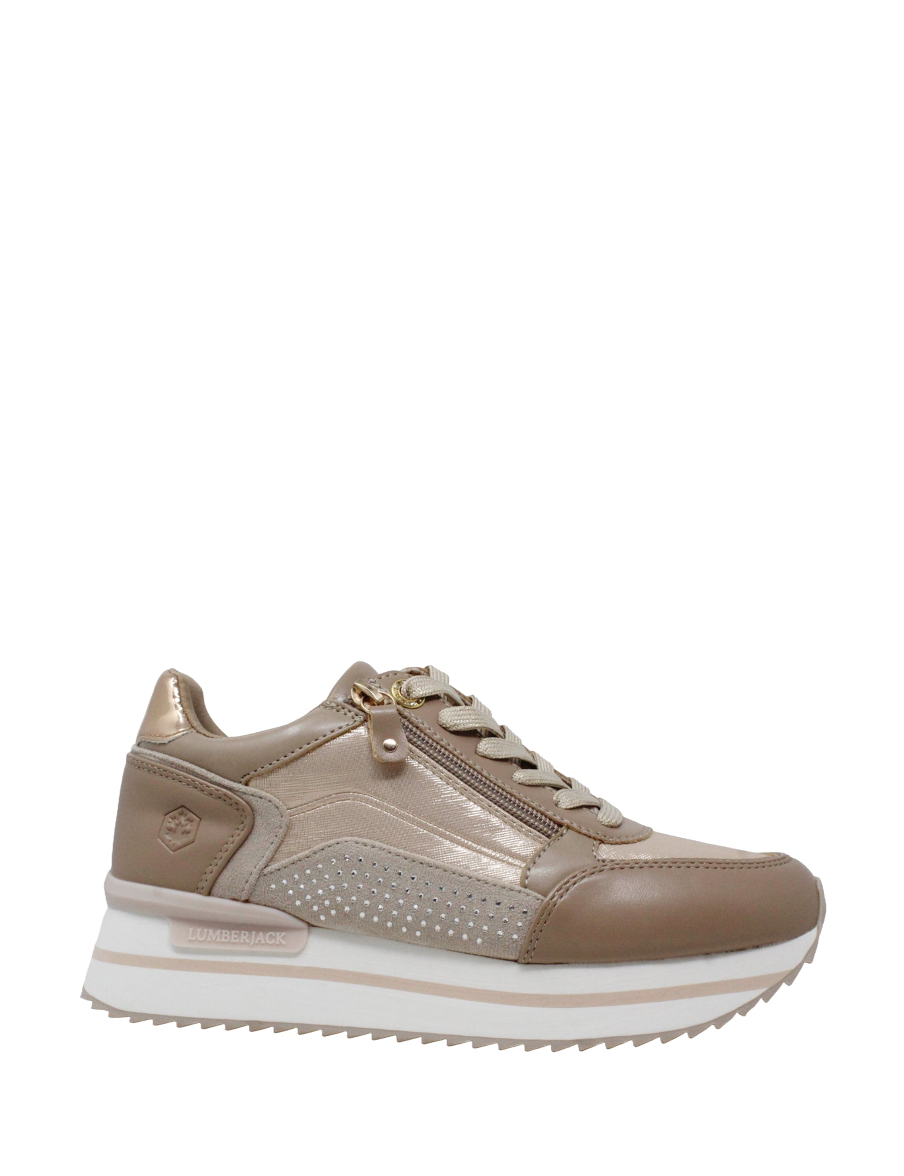Sneakers Beige Lumberjack