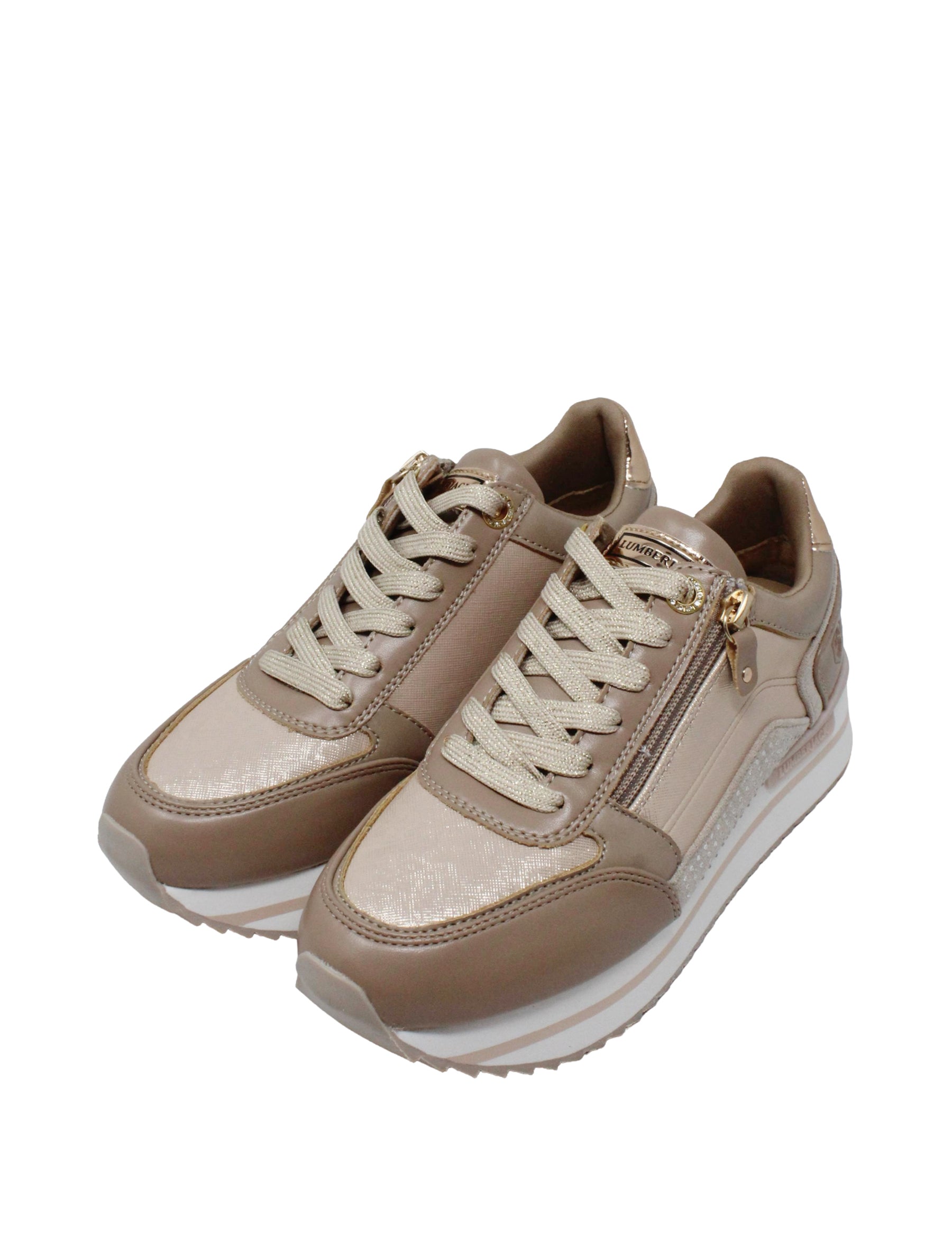 Sneakers Beige Lumberjack