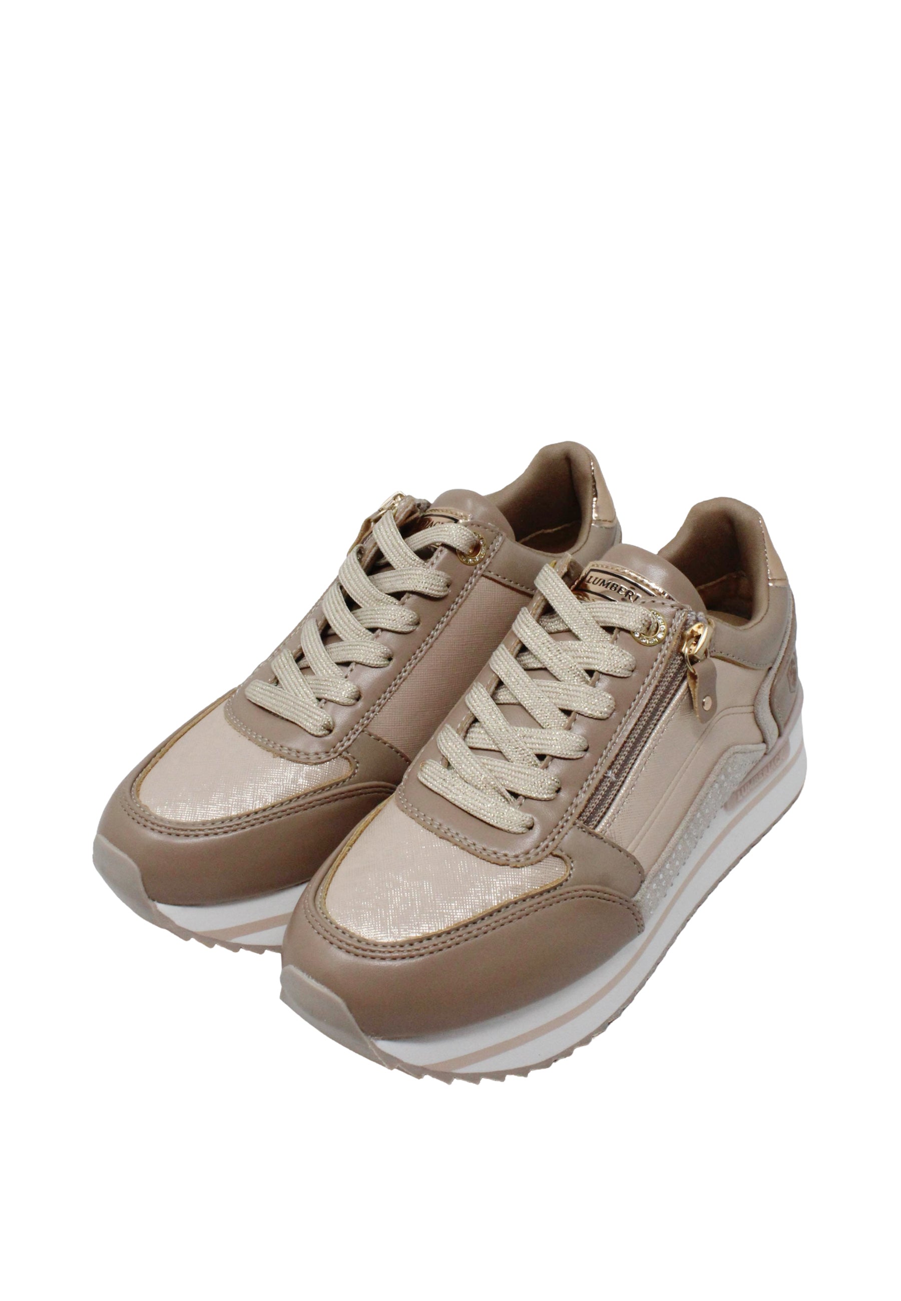 Sneakers Beige Lumberjack