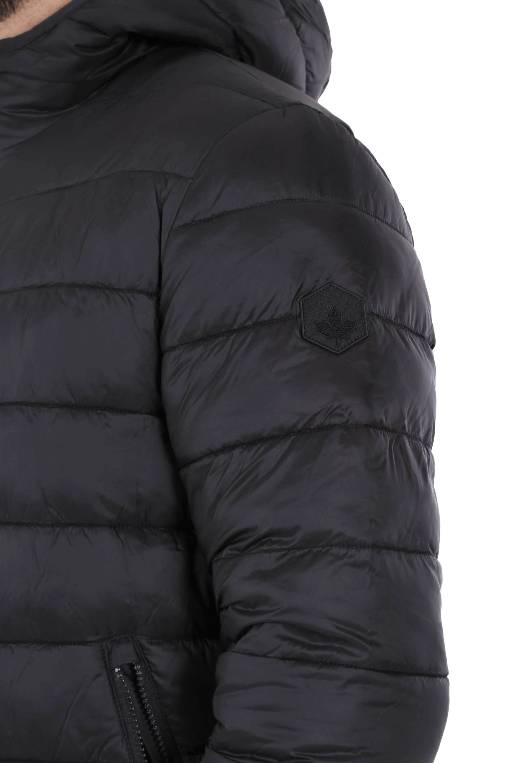 Piumini Nero Lumberjack