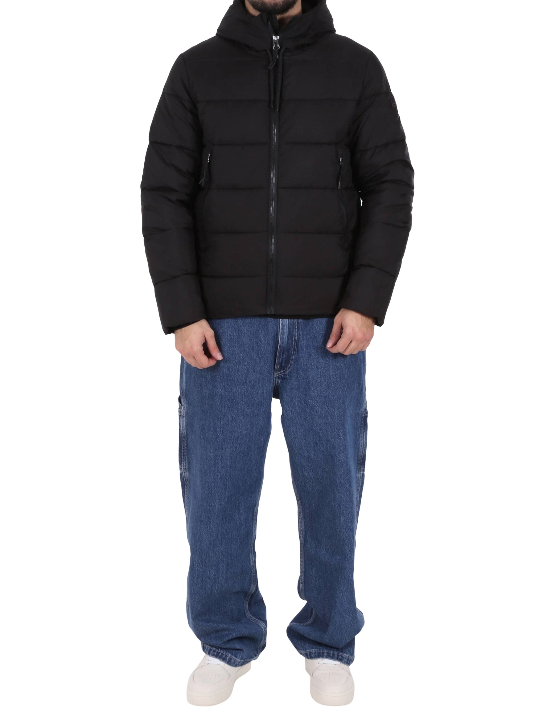 Piumini Nero Lumberjack