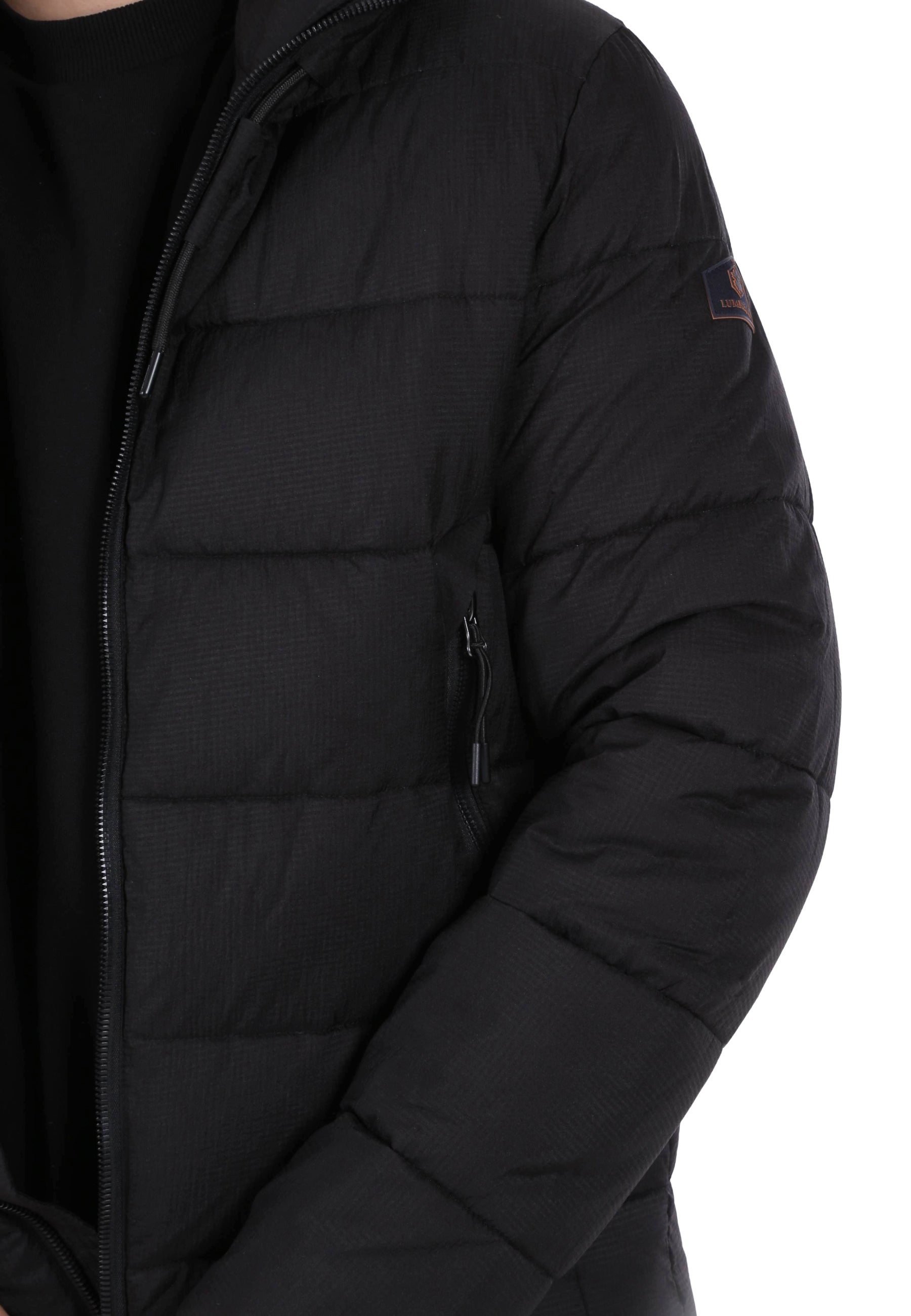 Piumini Nero Lumberjack