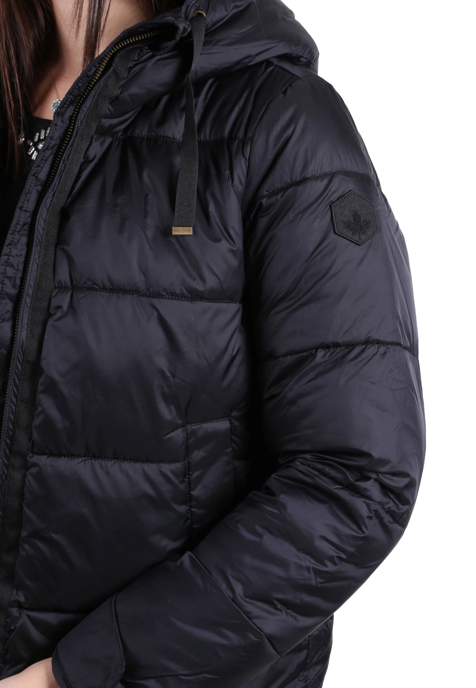 Piumini Nero Lumberjack