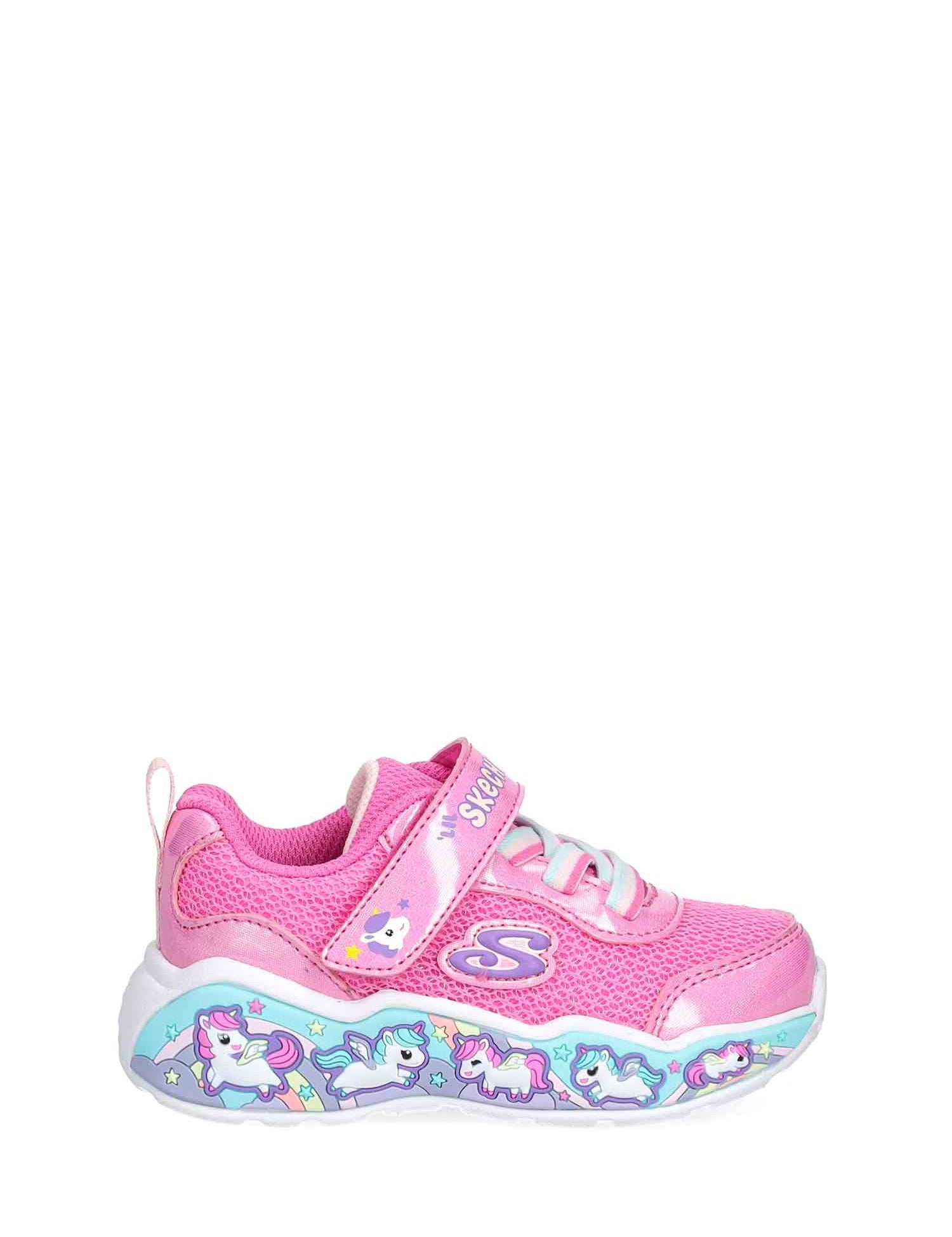 Scarpe con strappi Fucsia Skechers