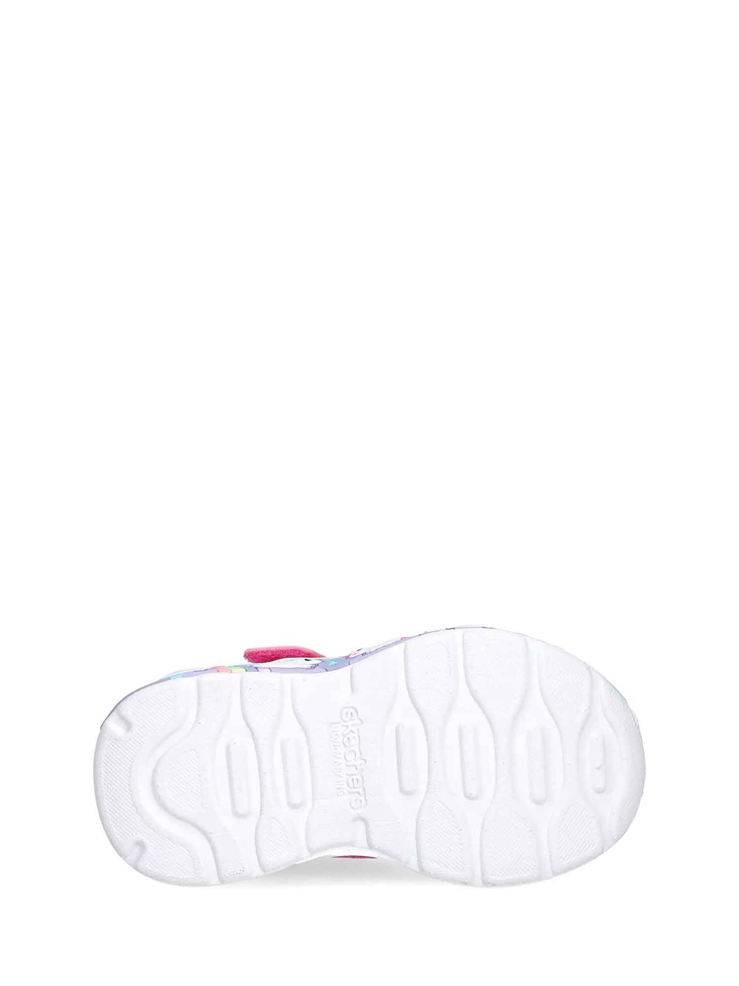 Scarpe con strappi Fucsia Skechers