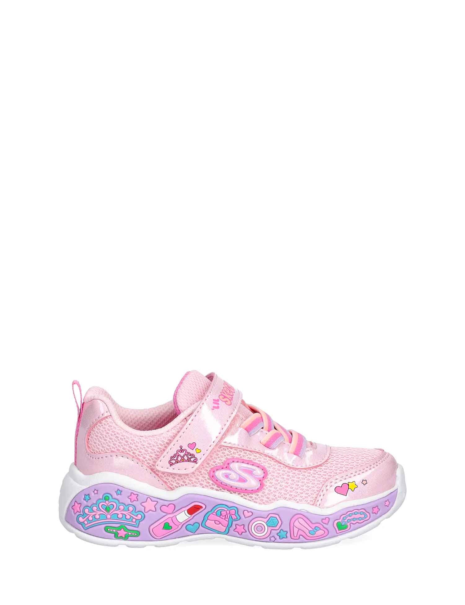 Scarpe con strappi Rosa Skechers