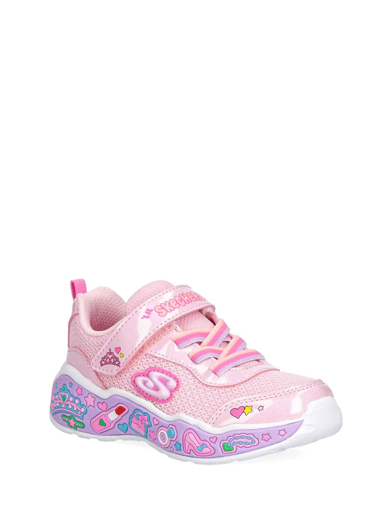 Scarpe con strappi Rosa Skechers
