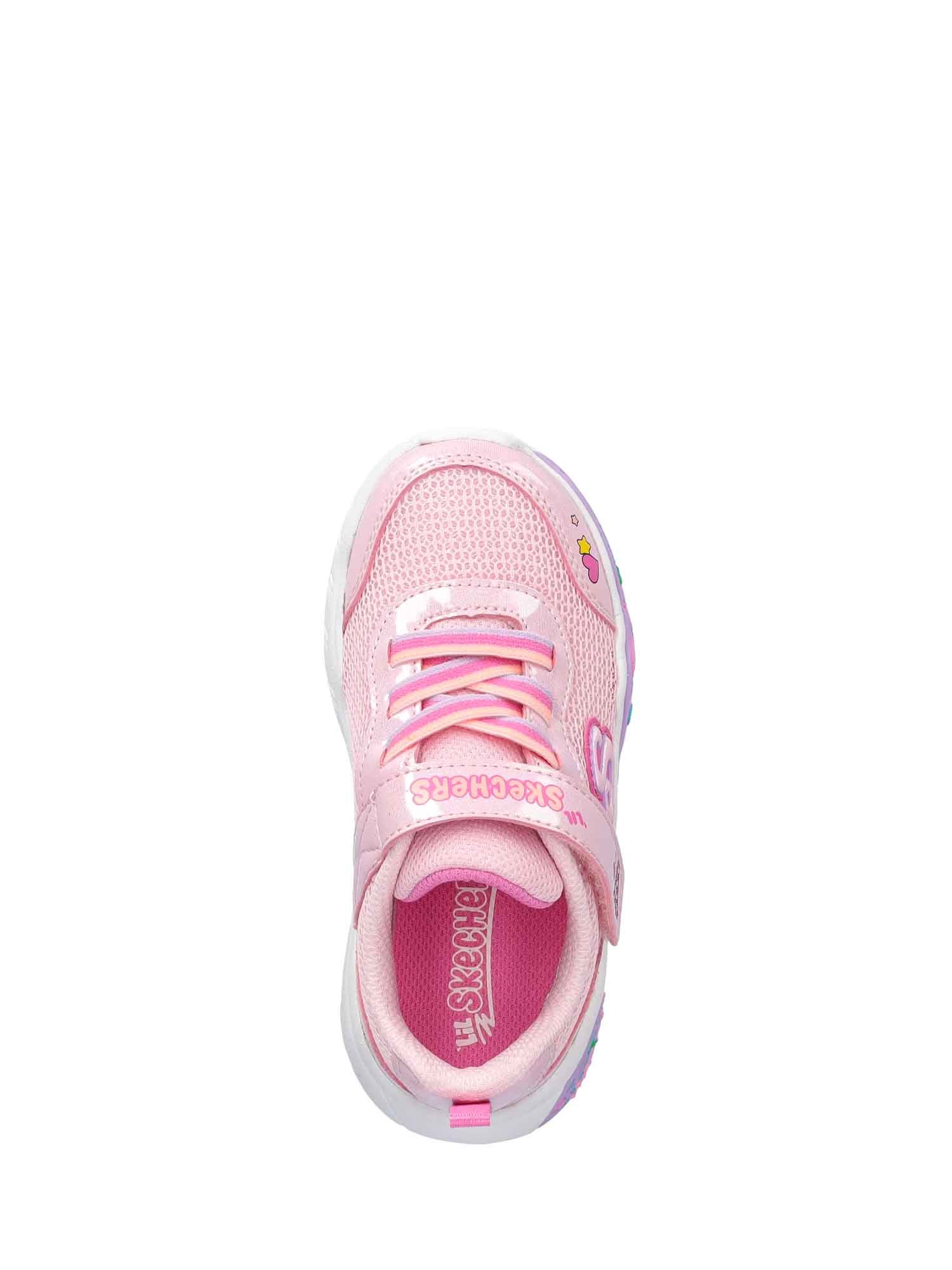 Scarpe con strappi Rosa Skechers