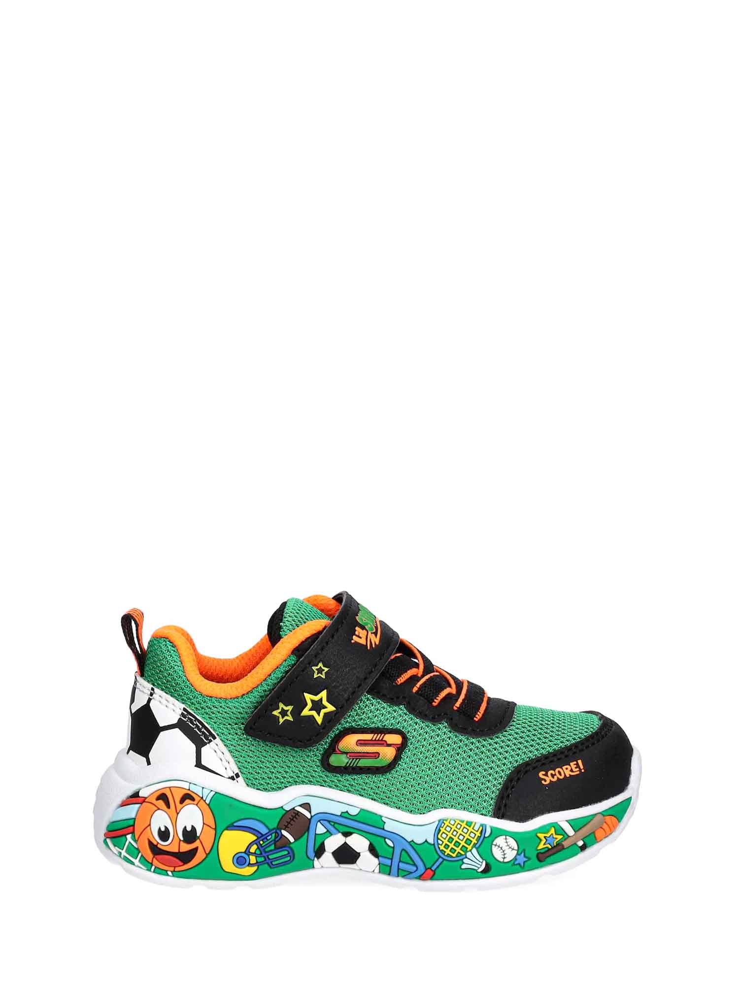 Scarpe con strappi Verde Skechers