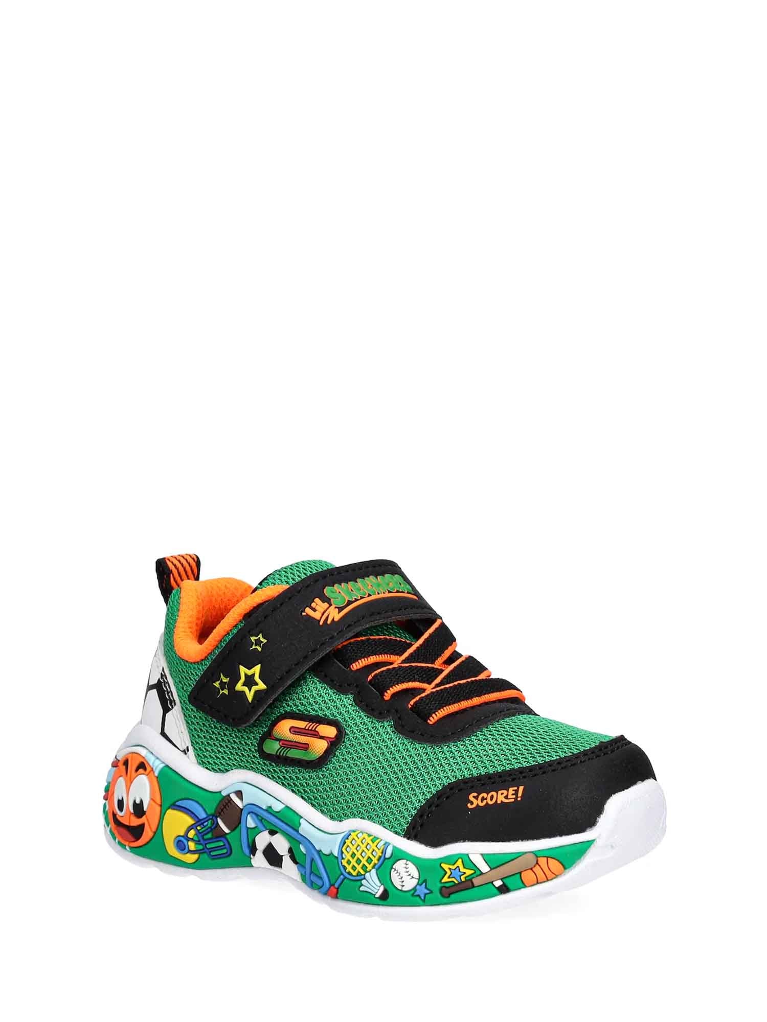 Scarpe con strappi Verde Skechers