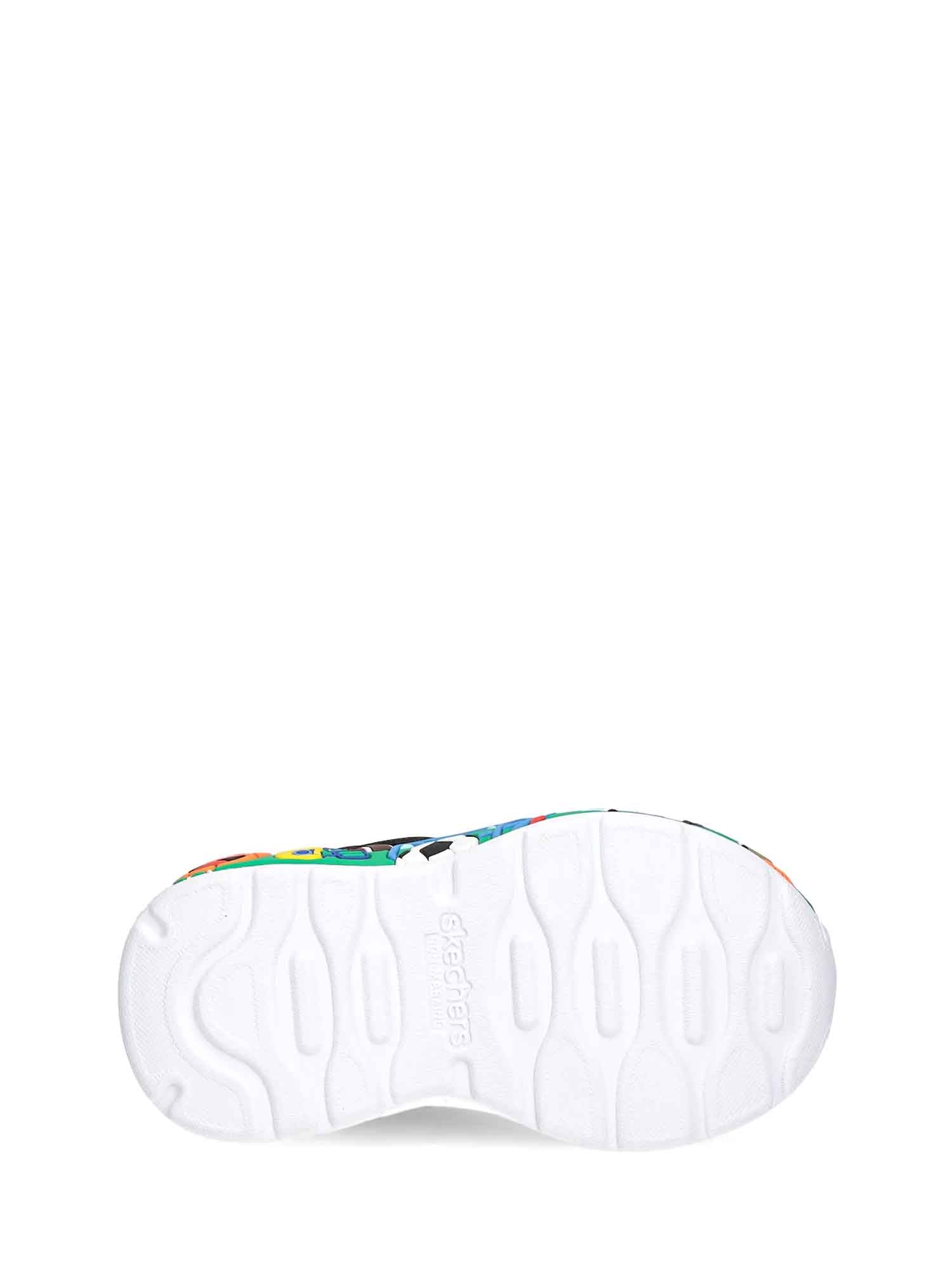 Scarpe con strappi Verde Skechers