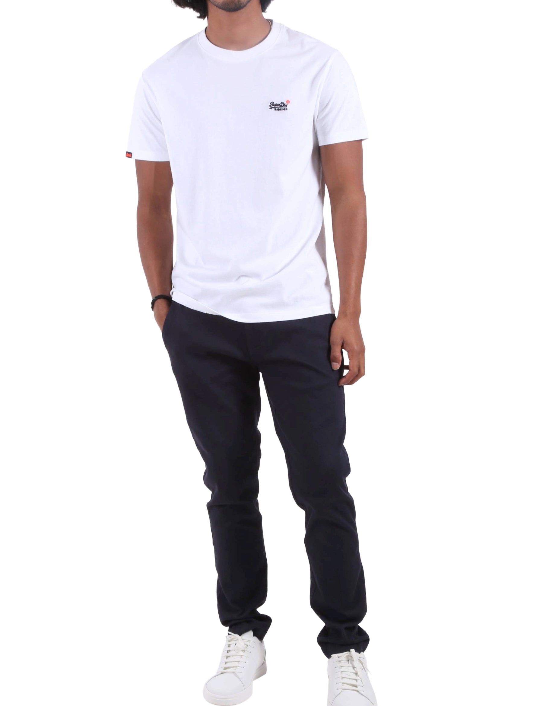 T-shirt Bianco Superdry