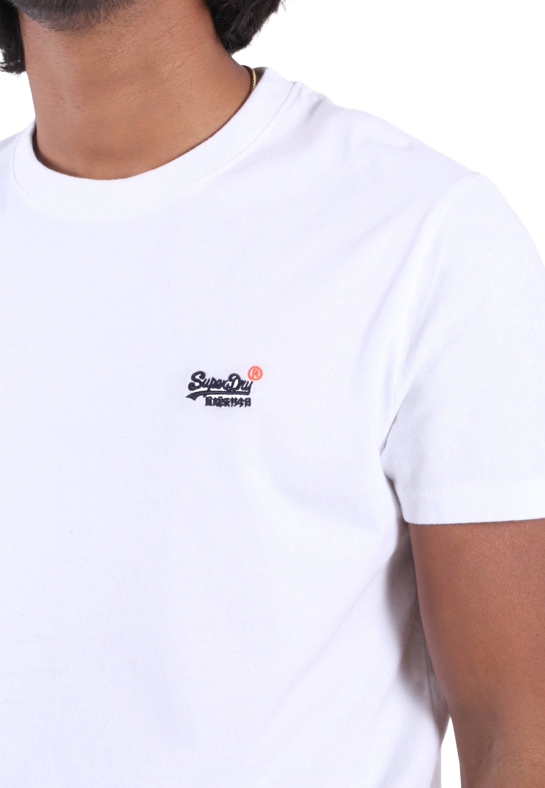T-shirt Bianco Superdry