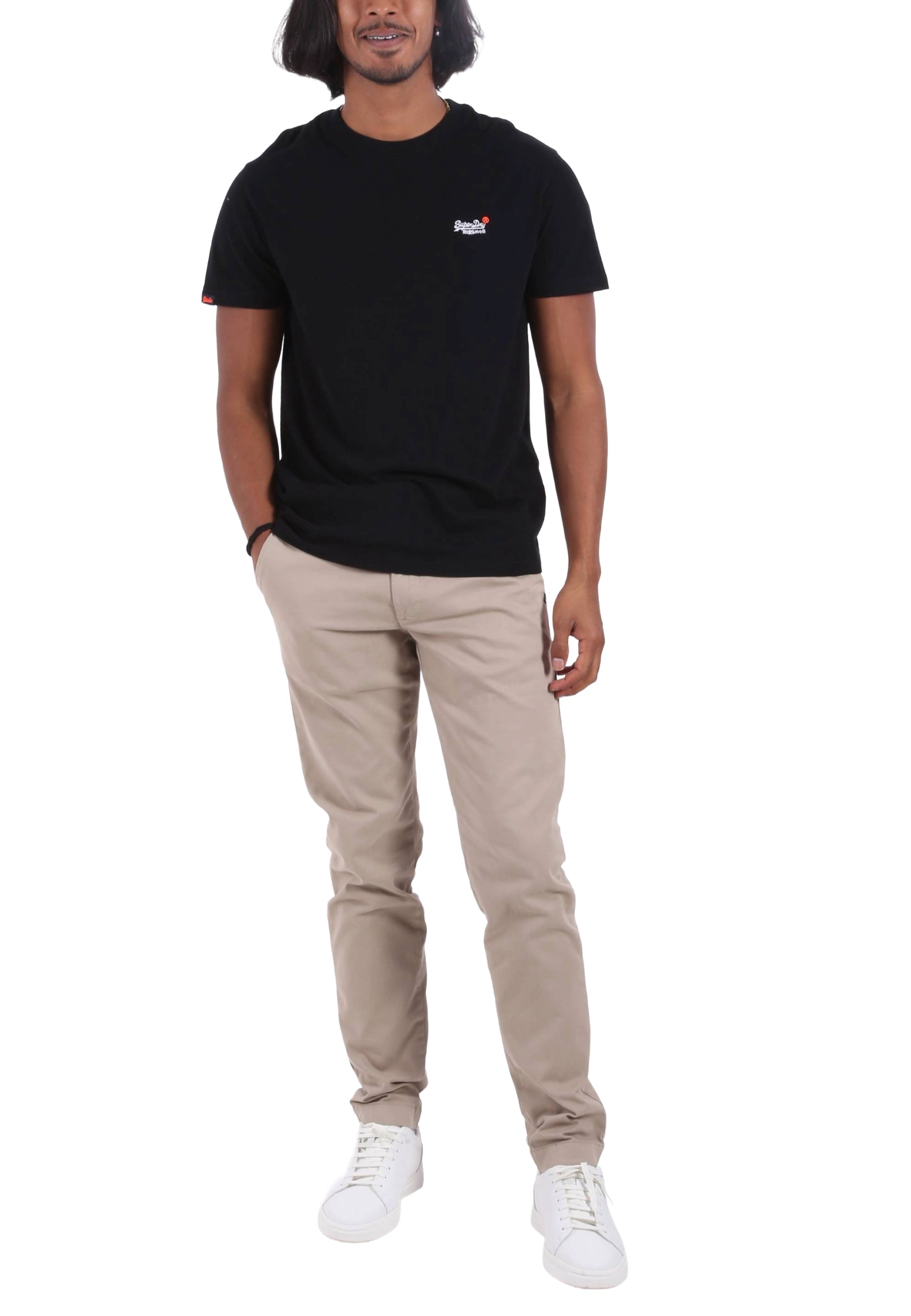 T-shirt Nero Superdry