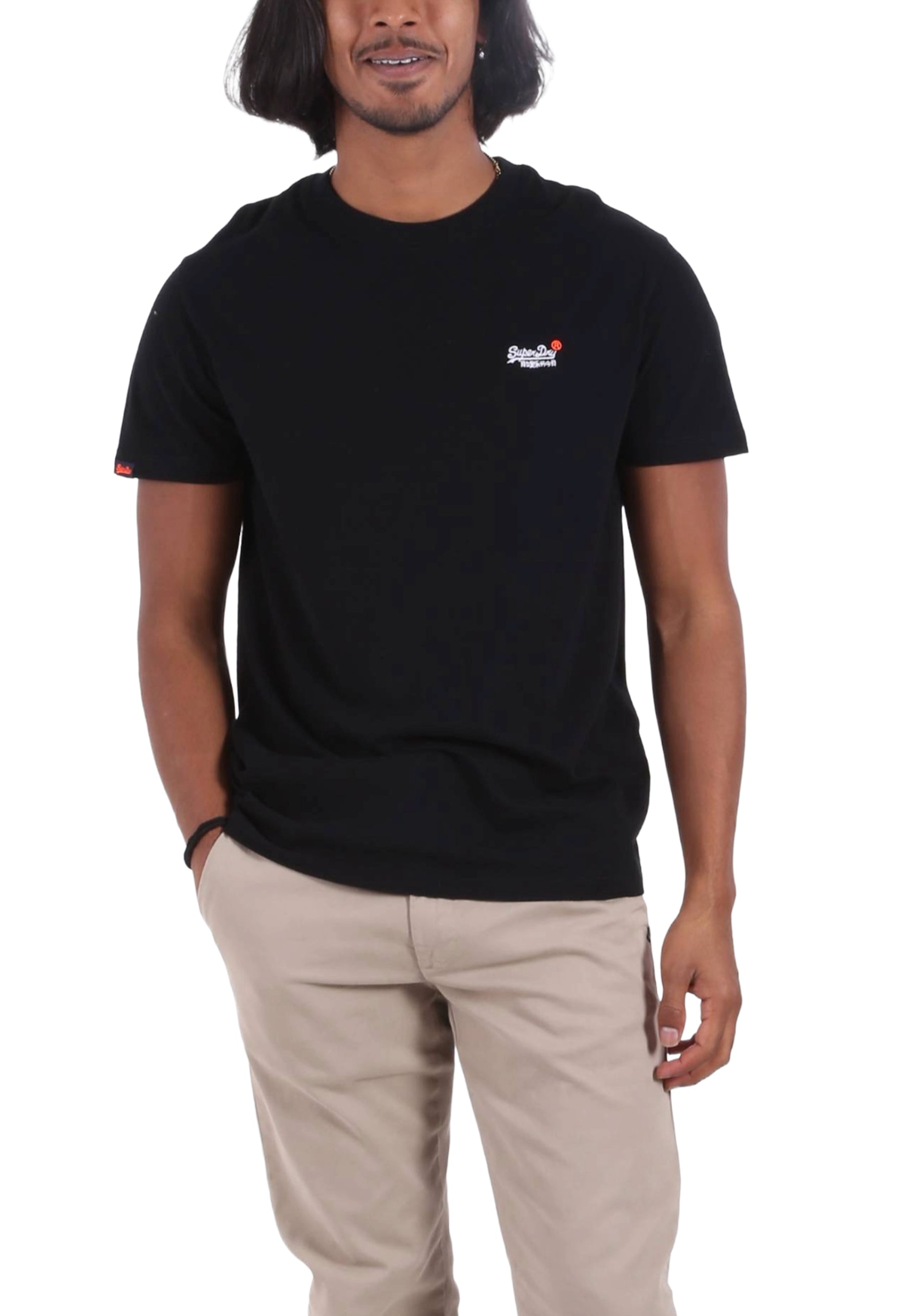 T-shirt Nero Superdry