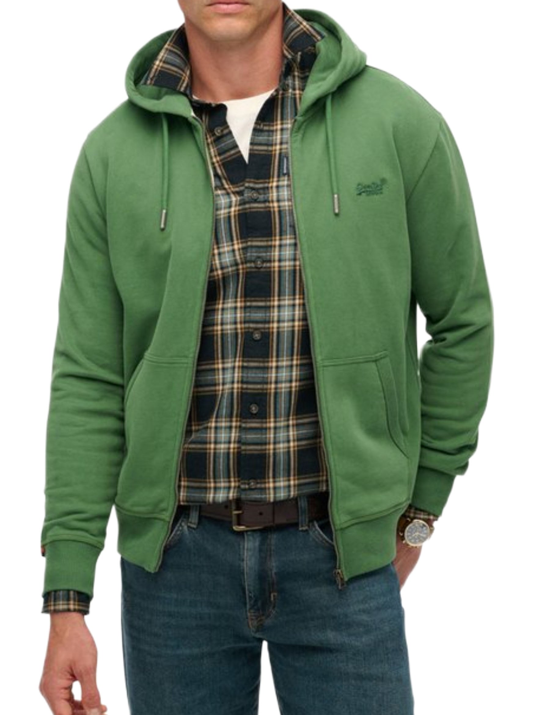 Felpe Verde Superdry
