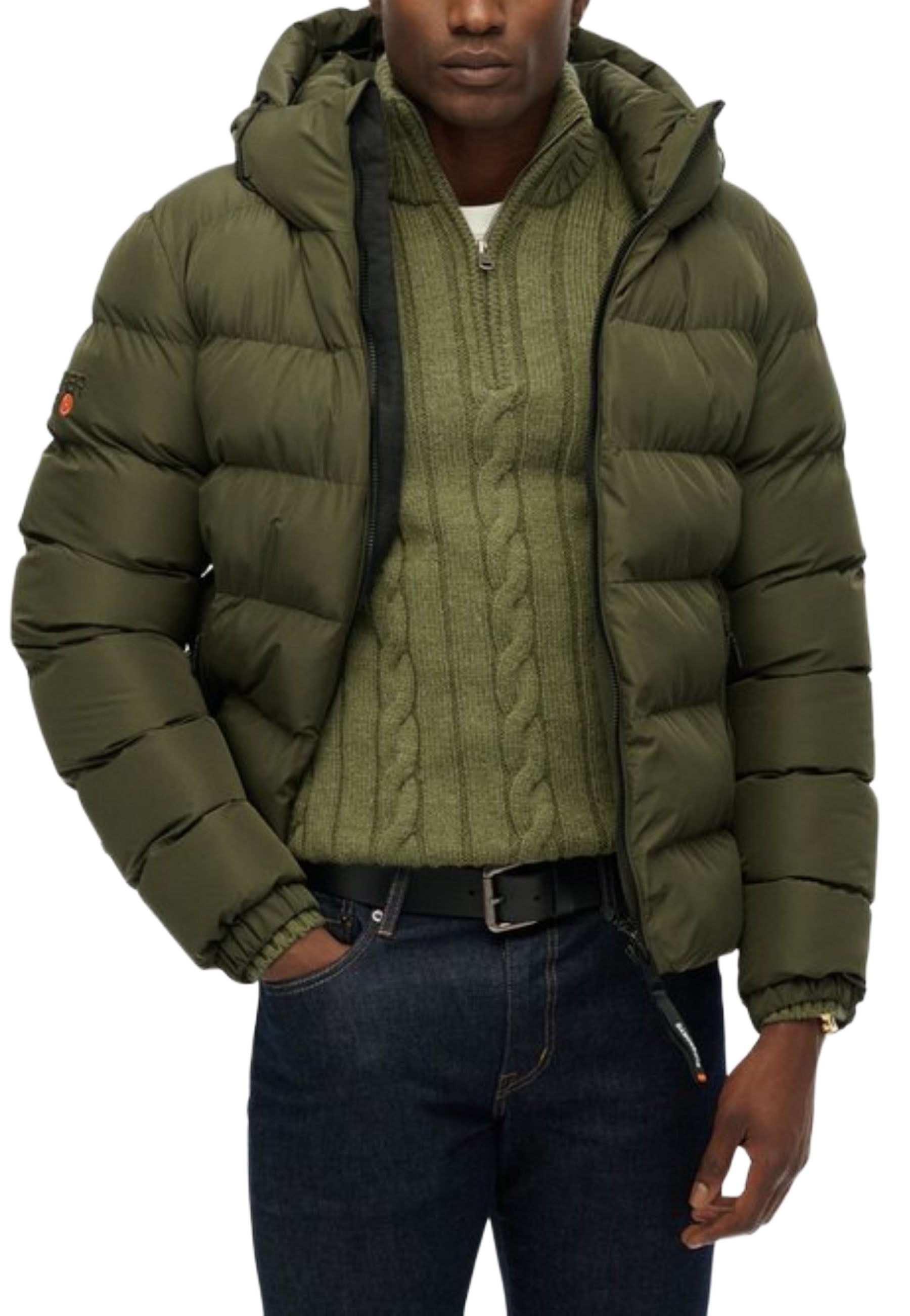 Piumini Verde Superdry