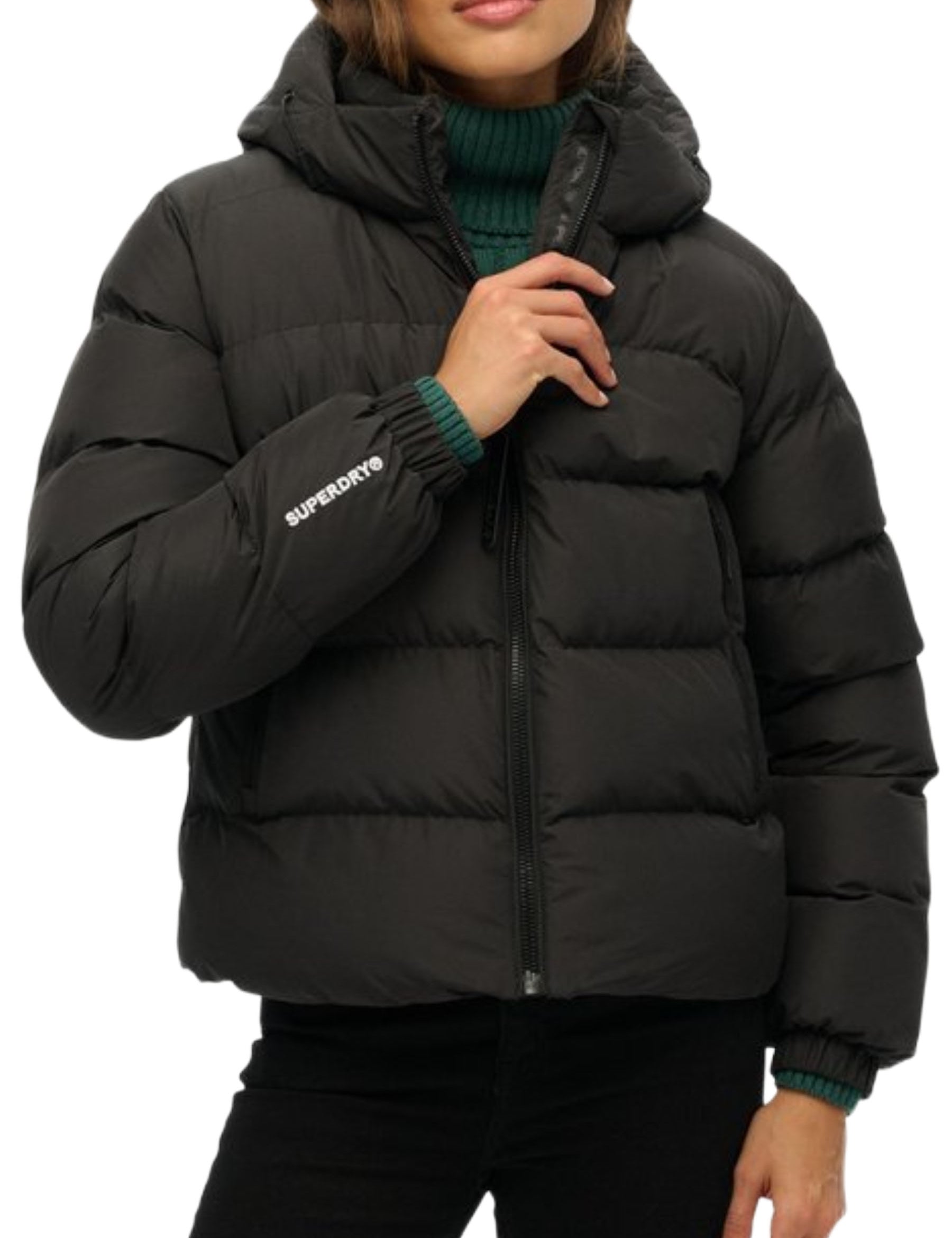 Piumini Nero Superdry