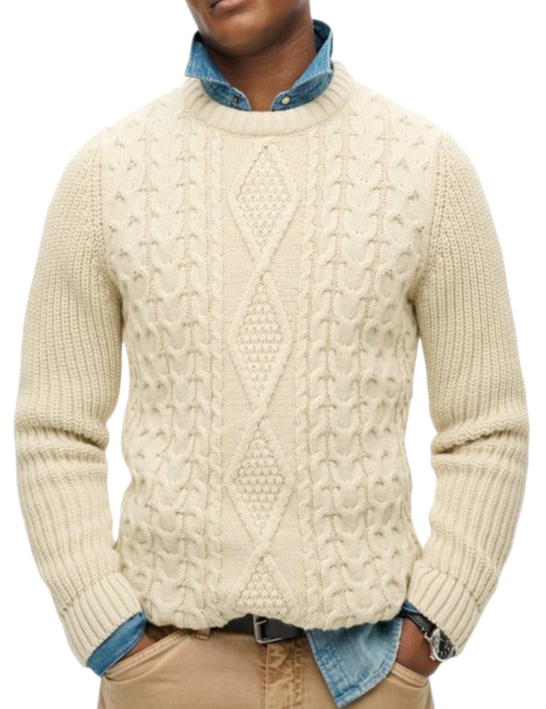 Maglioncini Beige Superdry