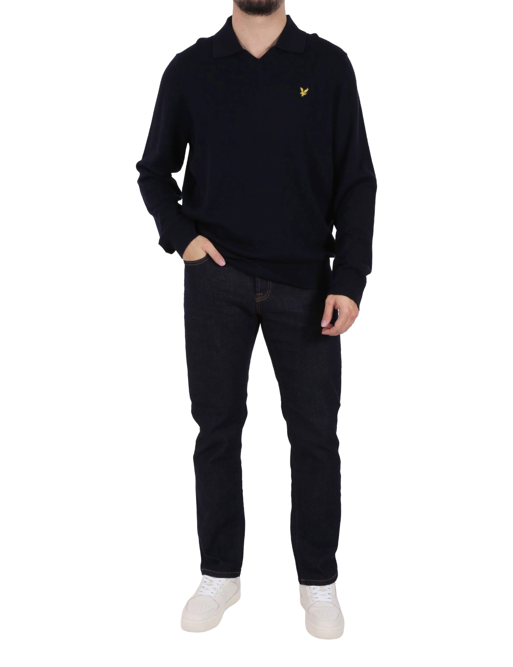 Polo Blu Lyle & Scott