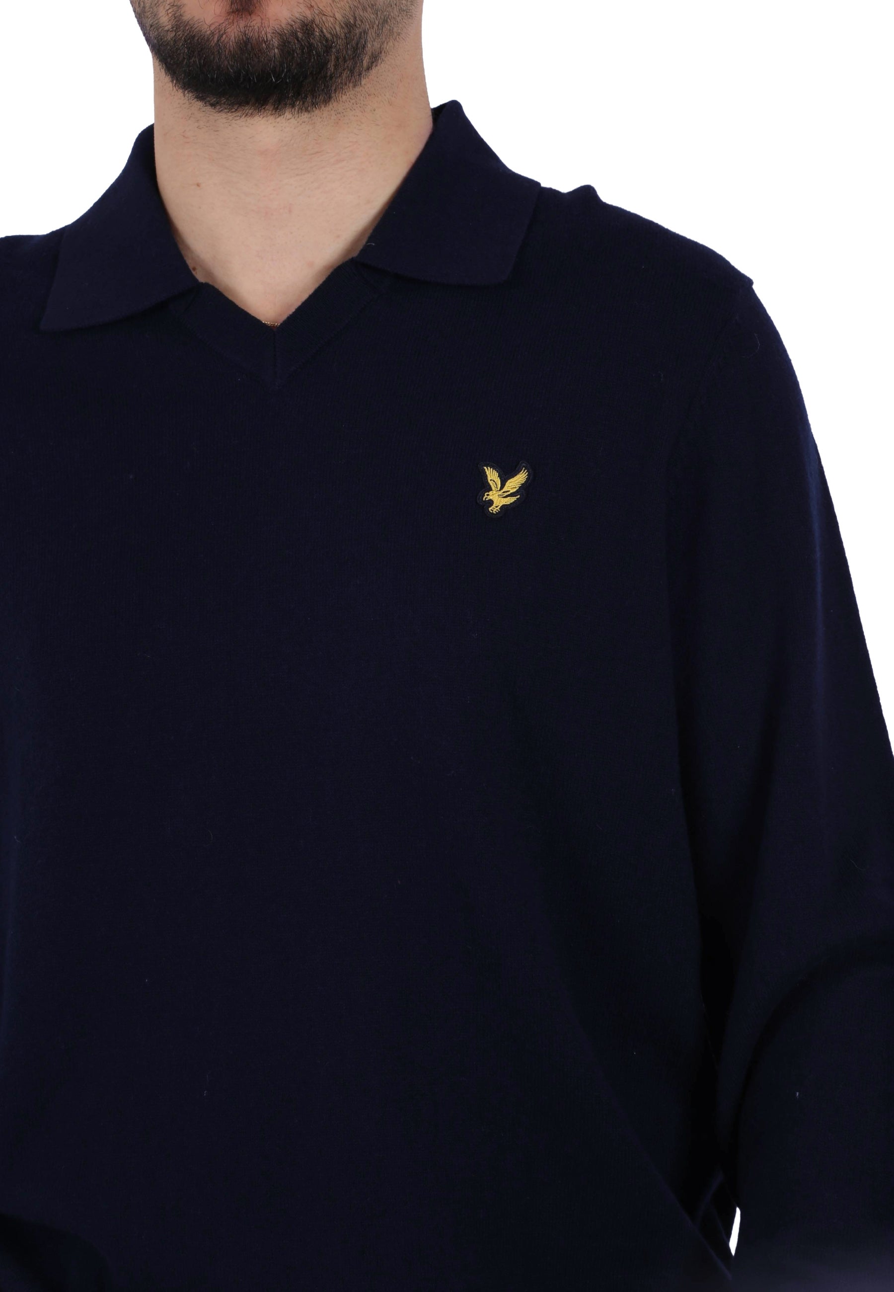 Polo Nero Lyle & Scott