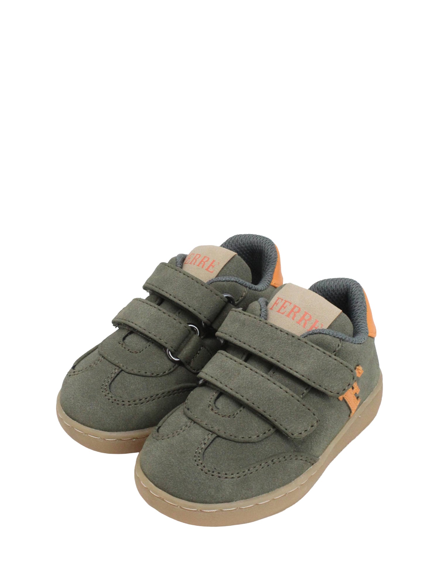 Scarpe con strappi Verde Ferre