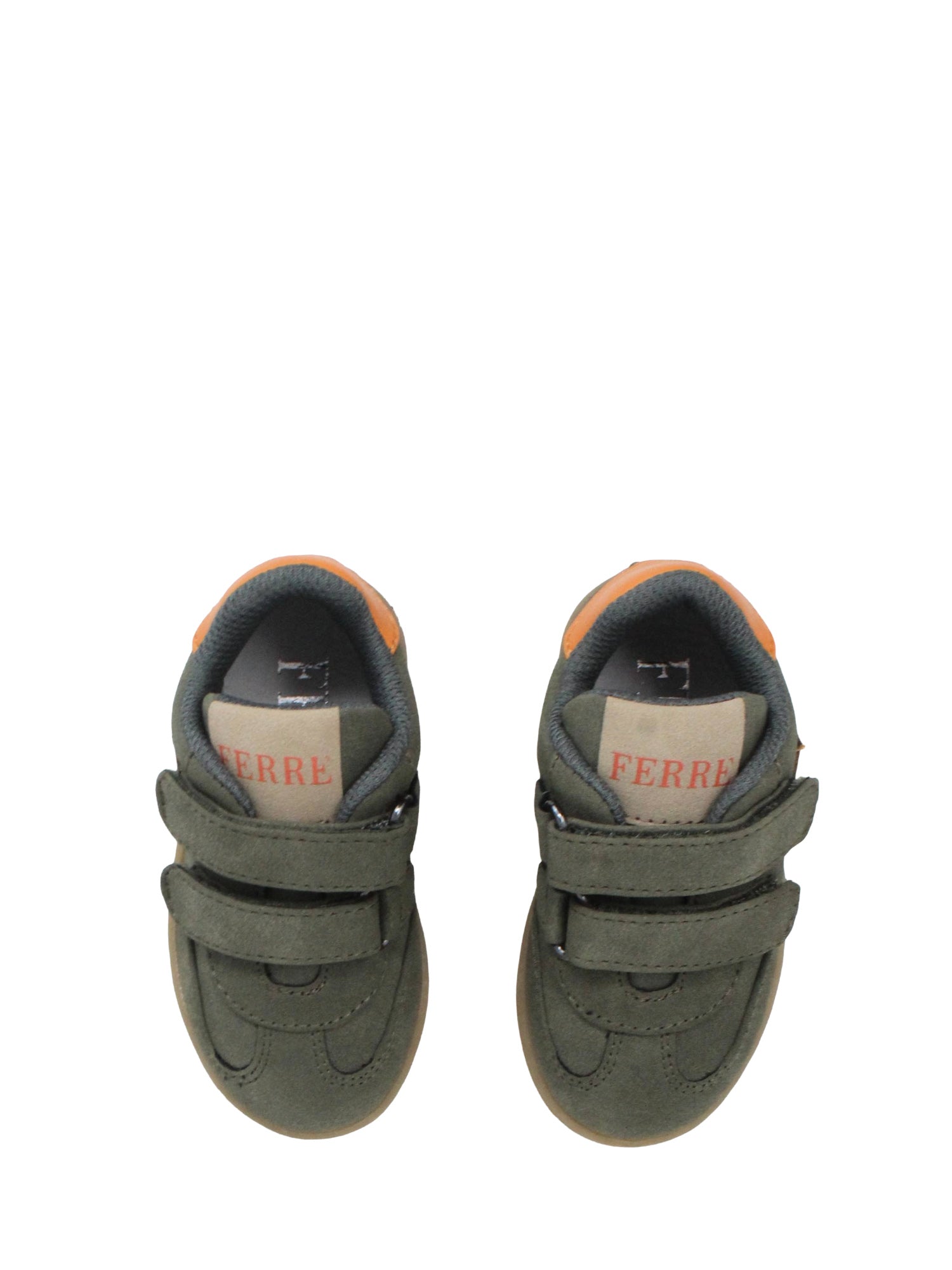 Scarpe con strappi Verde Ferre