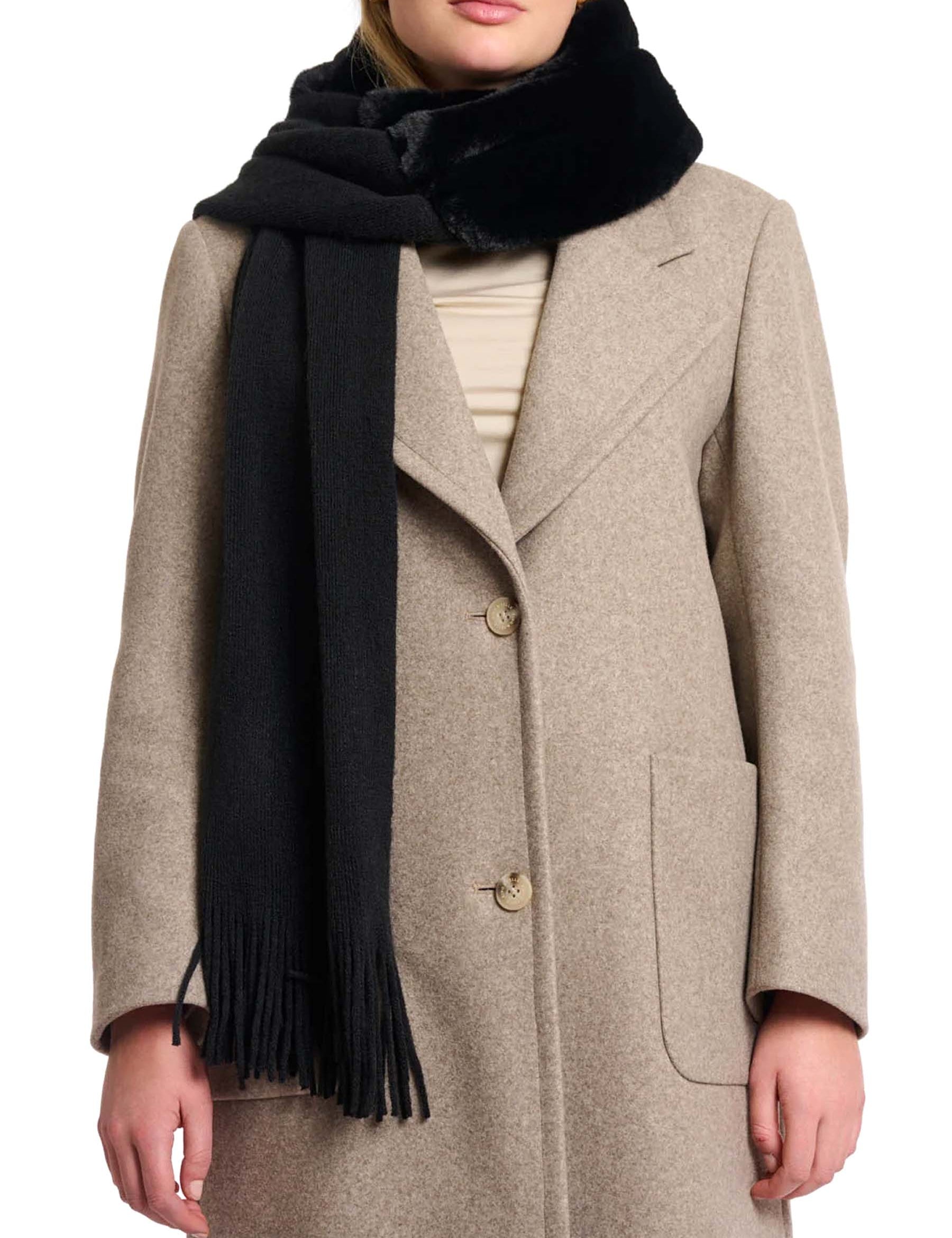 Sciarpe Nero Rino&pelle