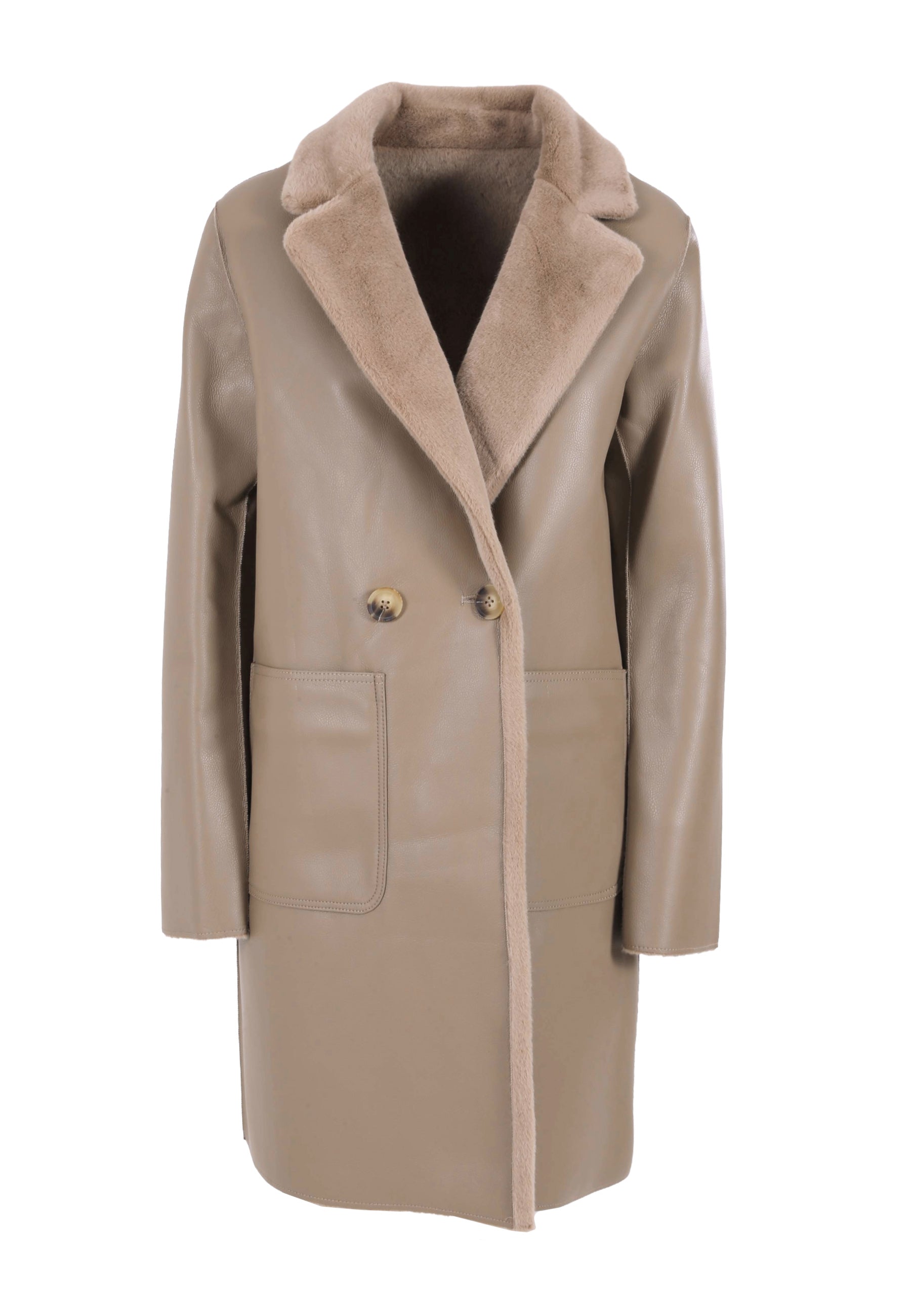 Cappotti Marrone Rino&pelle