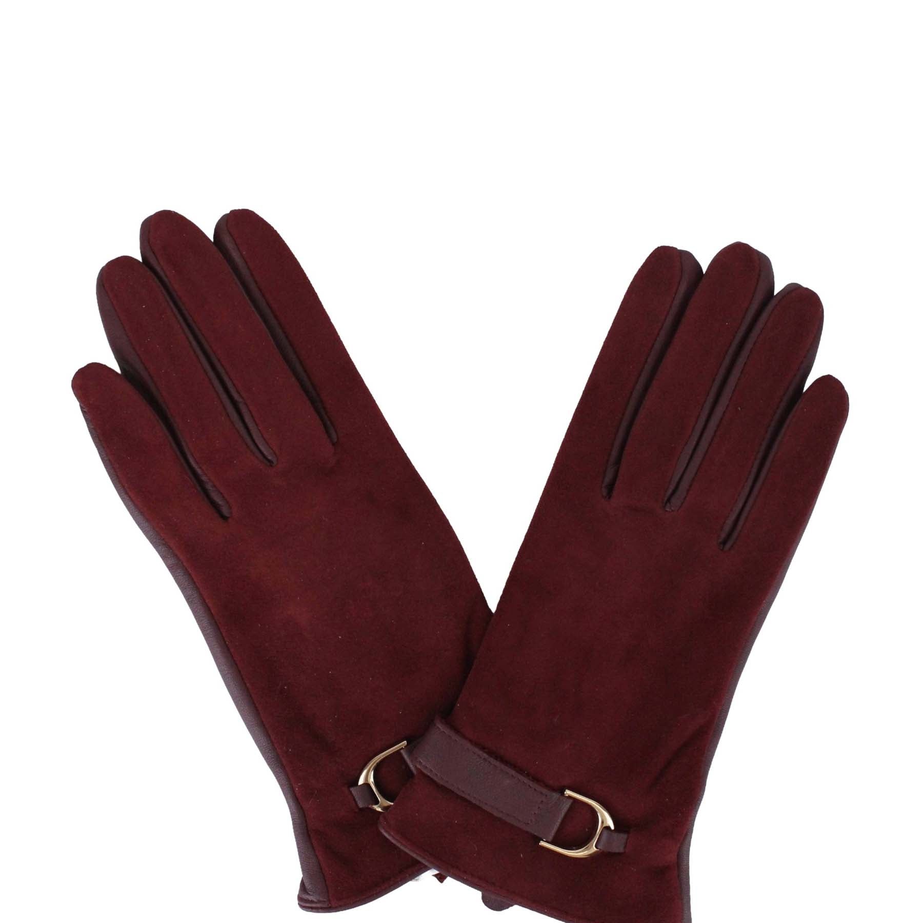 Guanti Bordeaux Rino&pelle