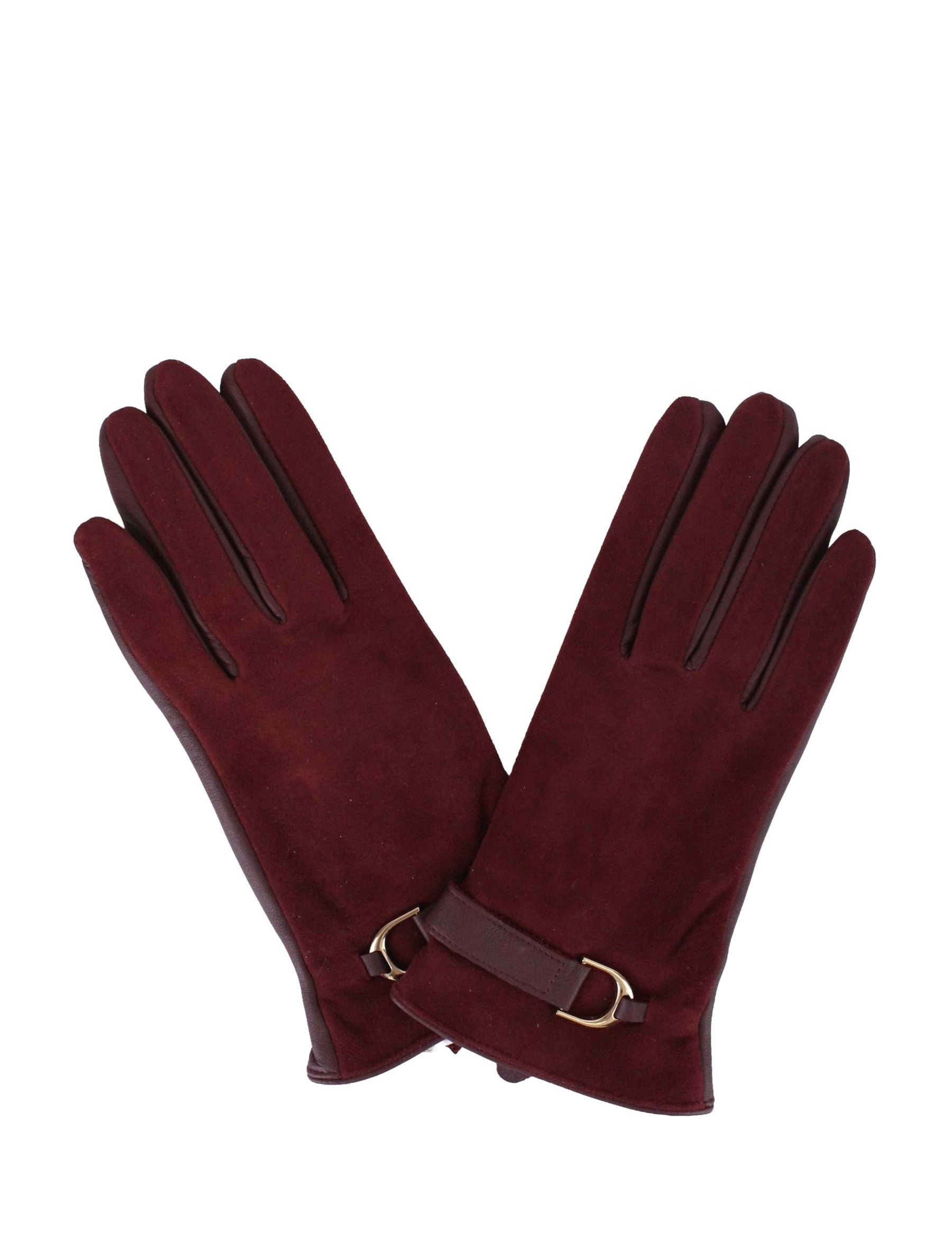 Guanti Bordeaux Rino&pelle