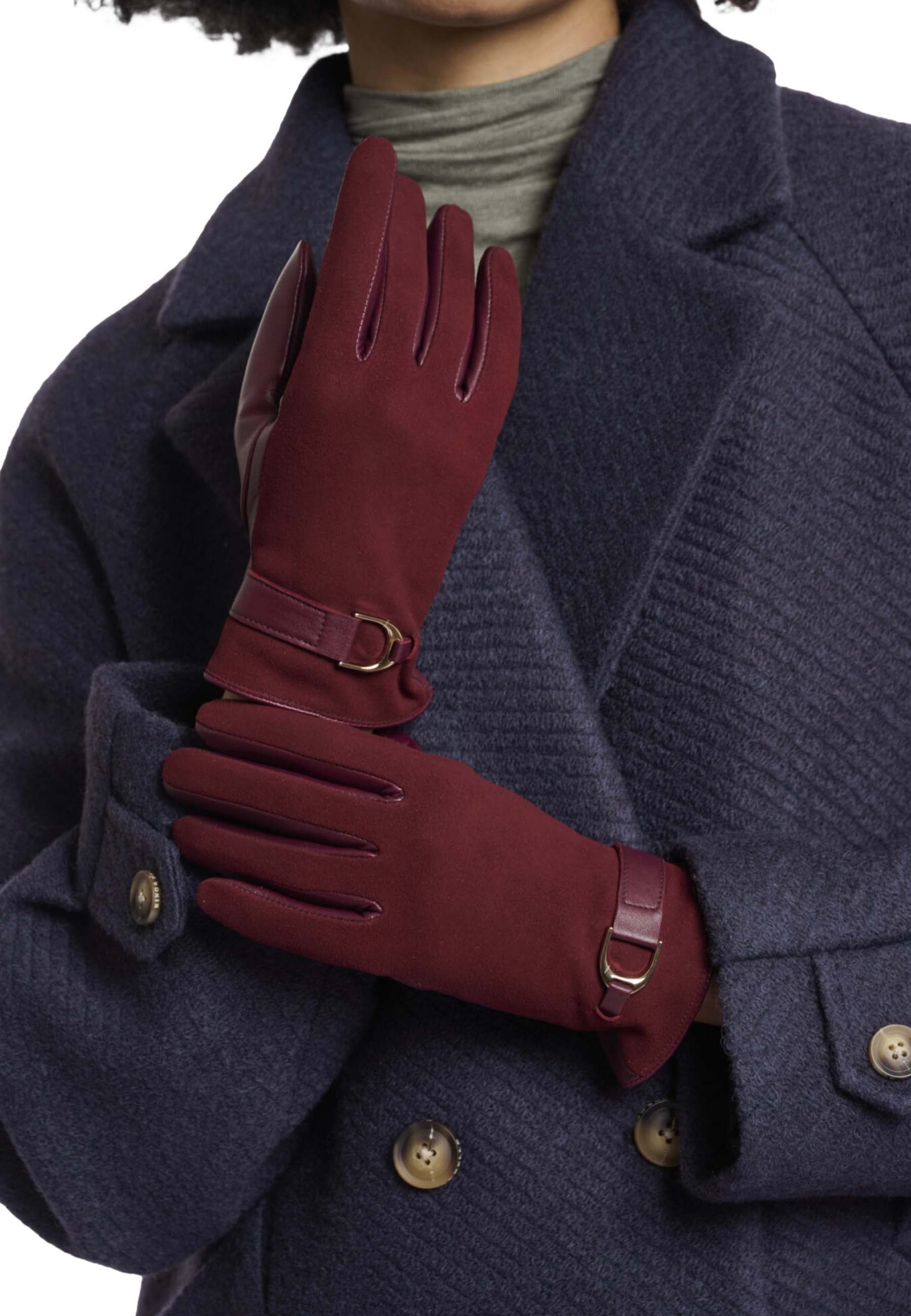 Guanti Bordeaux Rino&pelle