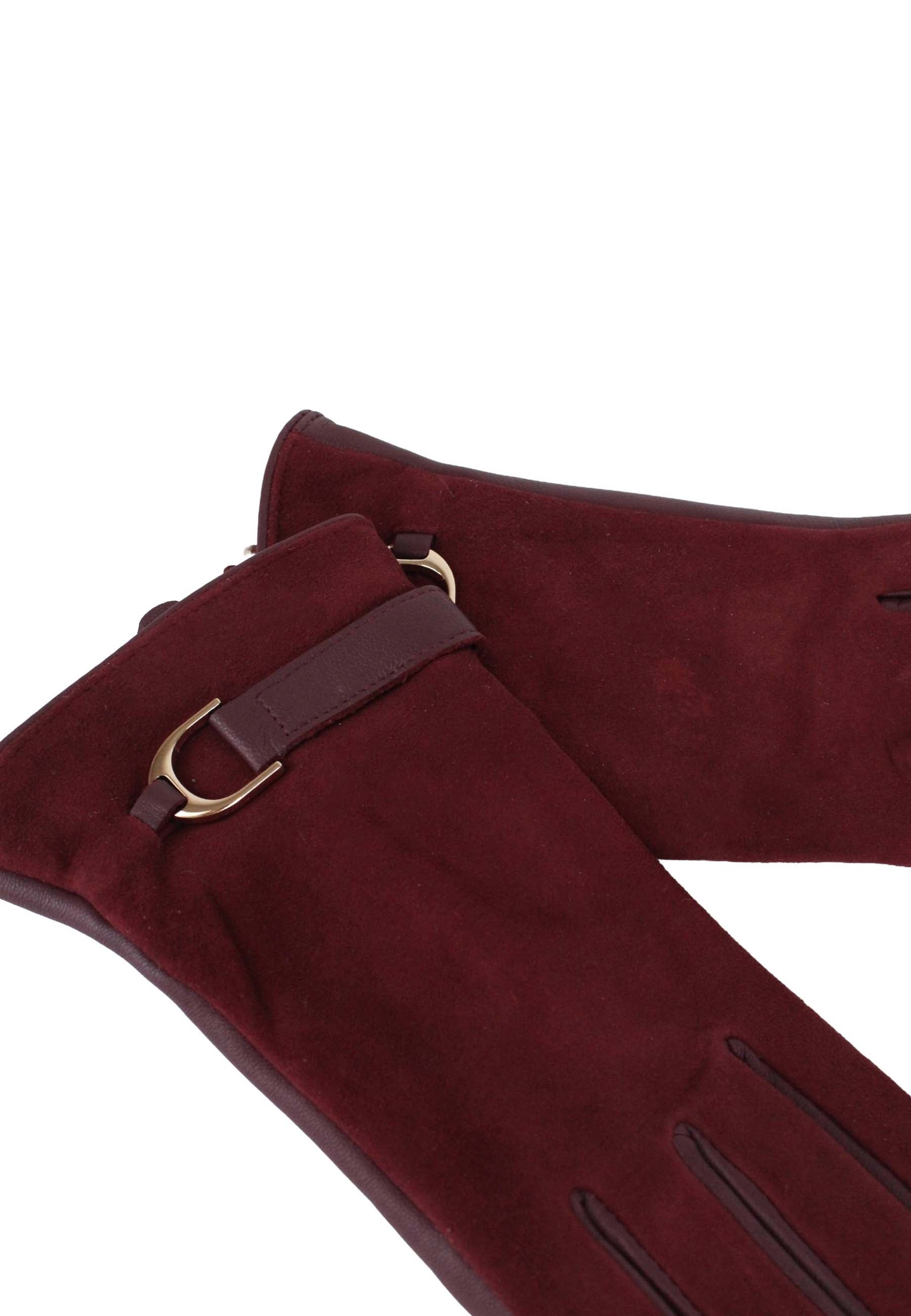 Guanti Bordeaux Rino&pelle