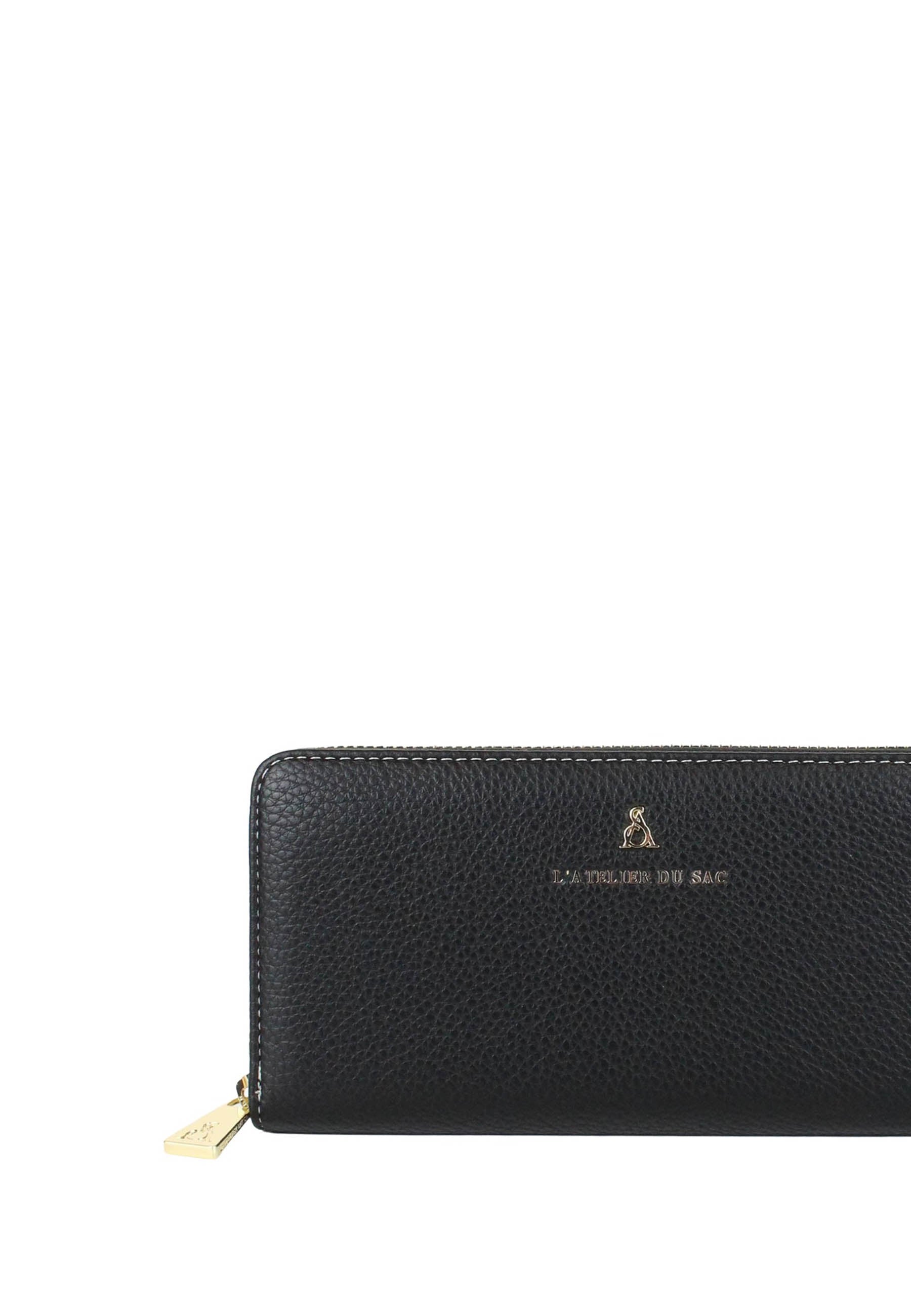 Portafogli Nero L'atelier Du Sac