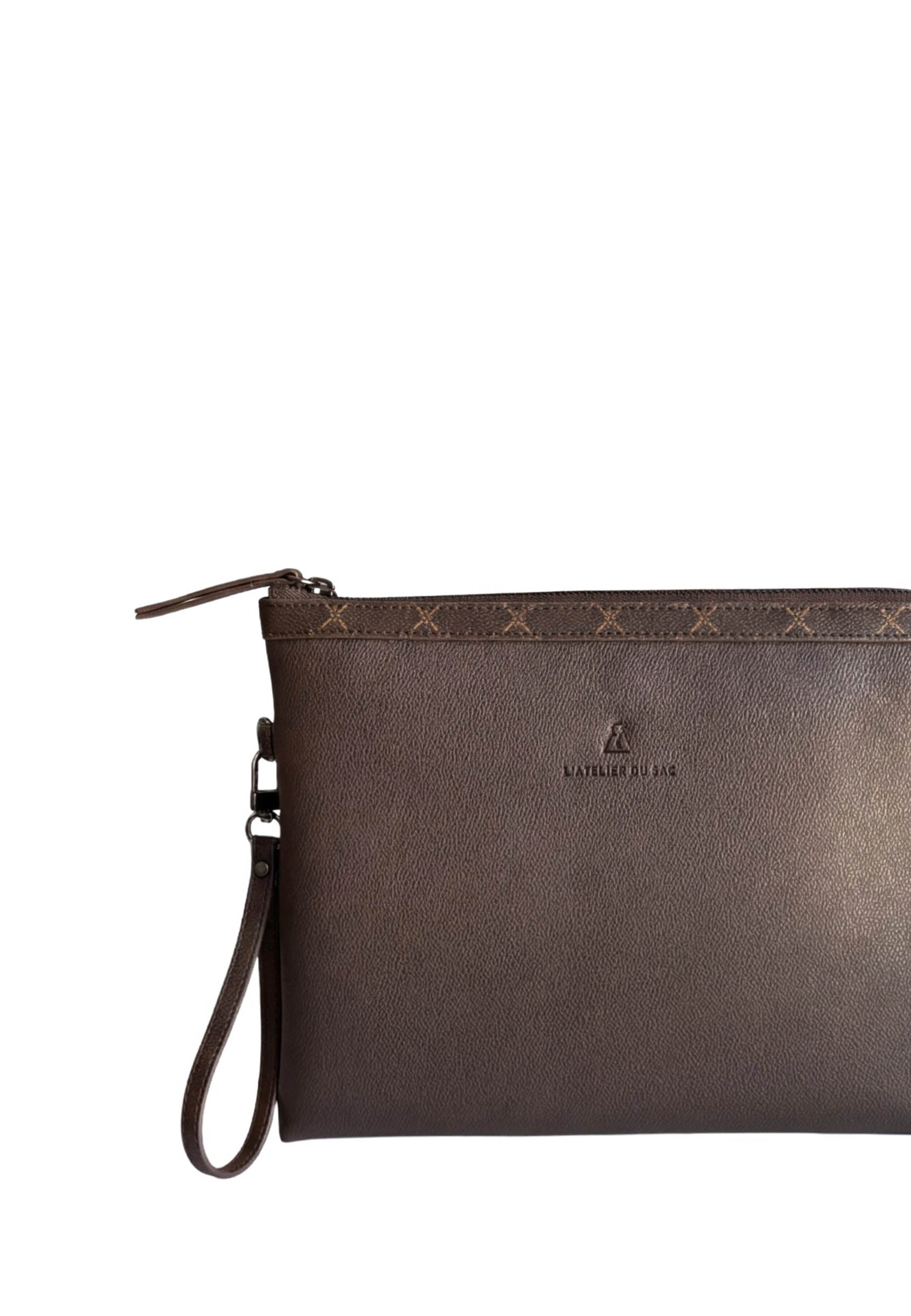 Pochette Marrone L'atelier Du Sac