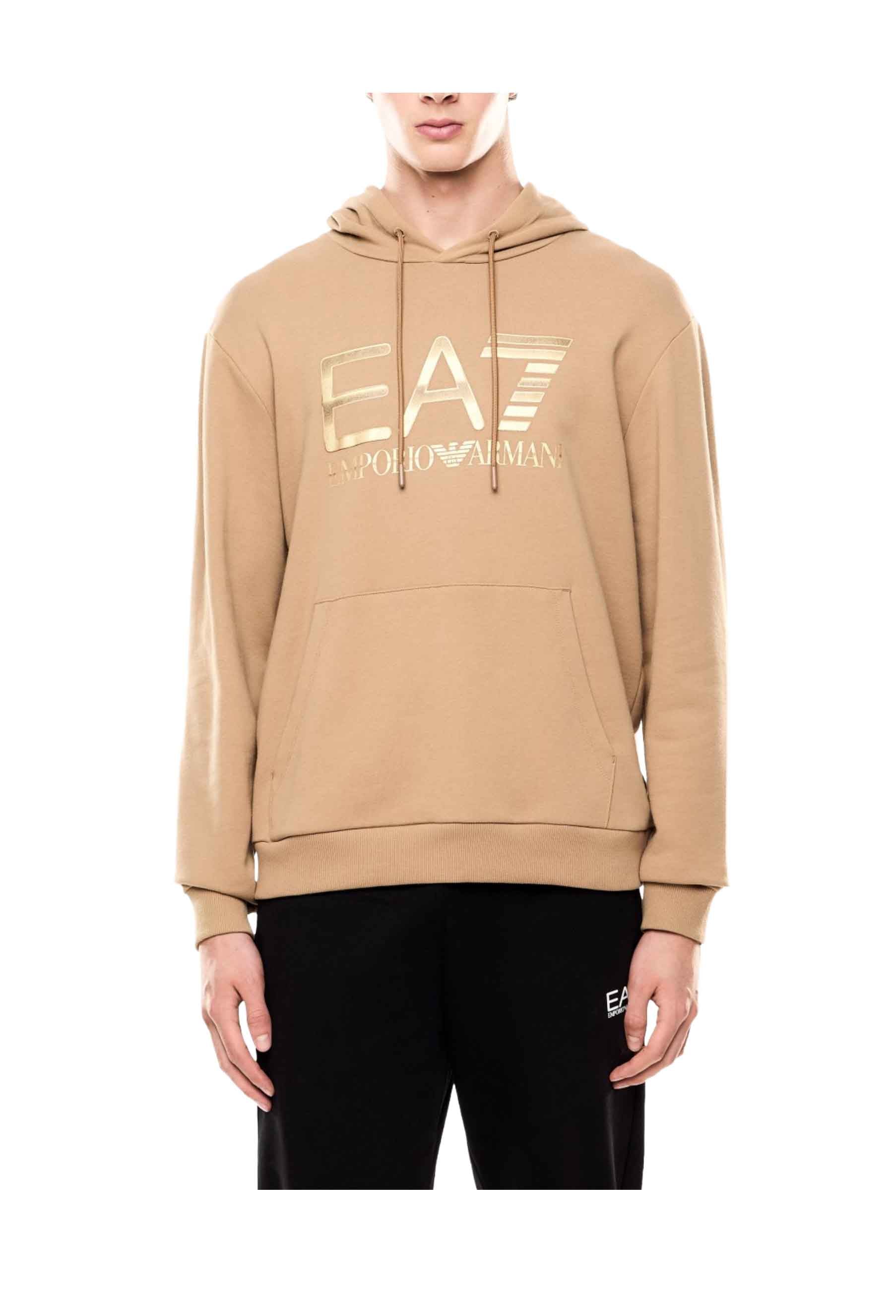 Felpe Beige Ea7 Emporio Armani
