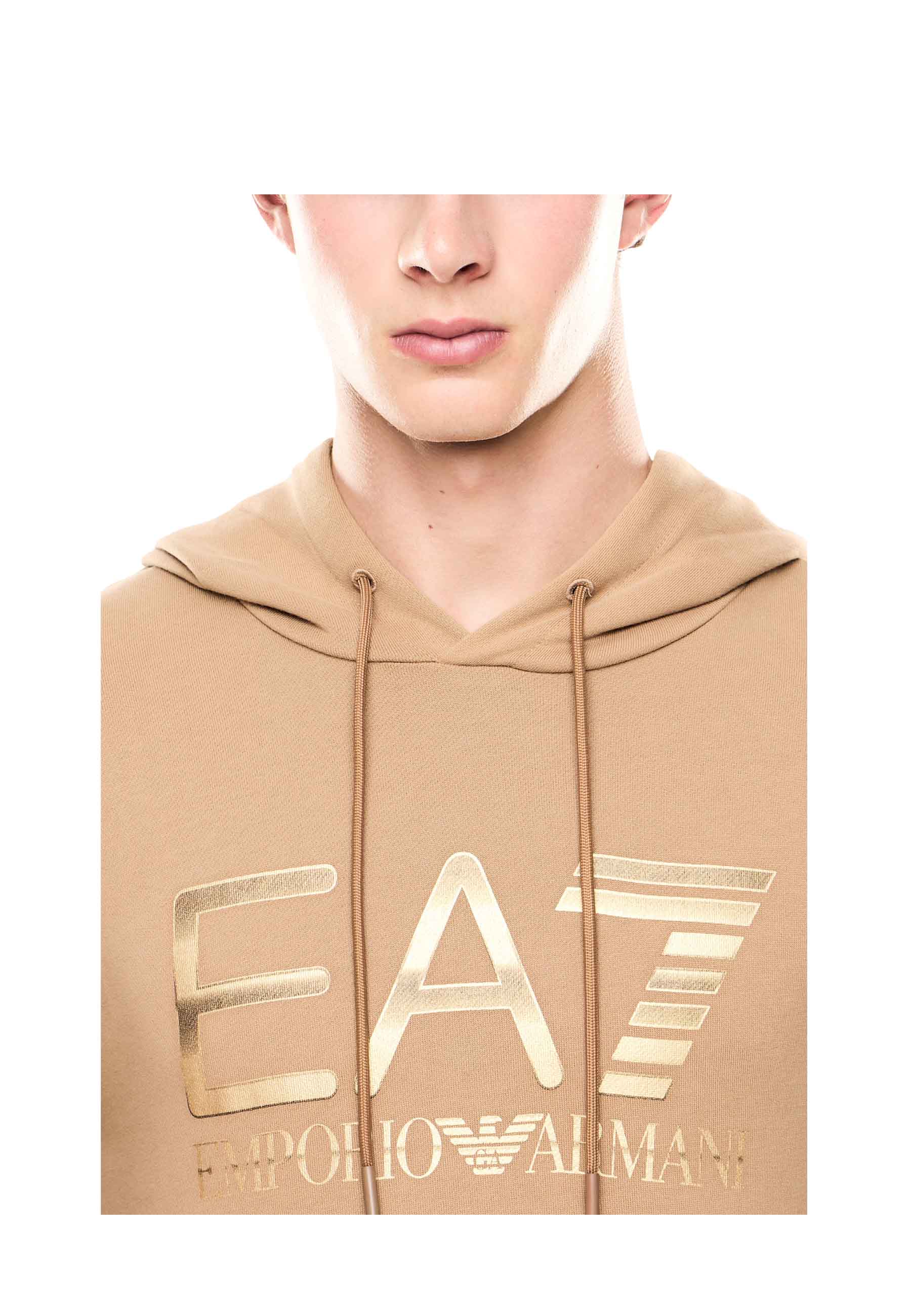 Felpe Beige Ea7 Emporio Armani