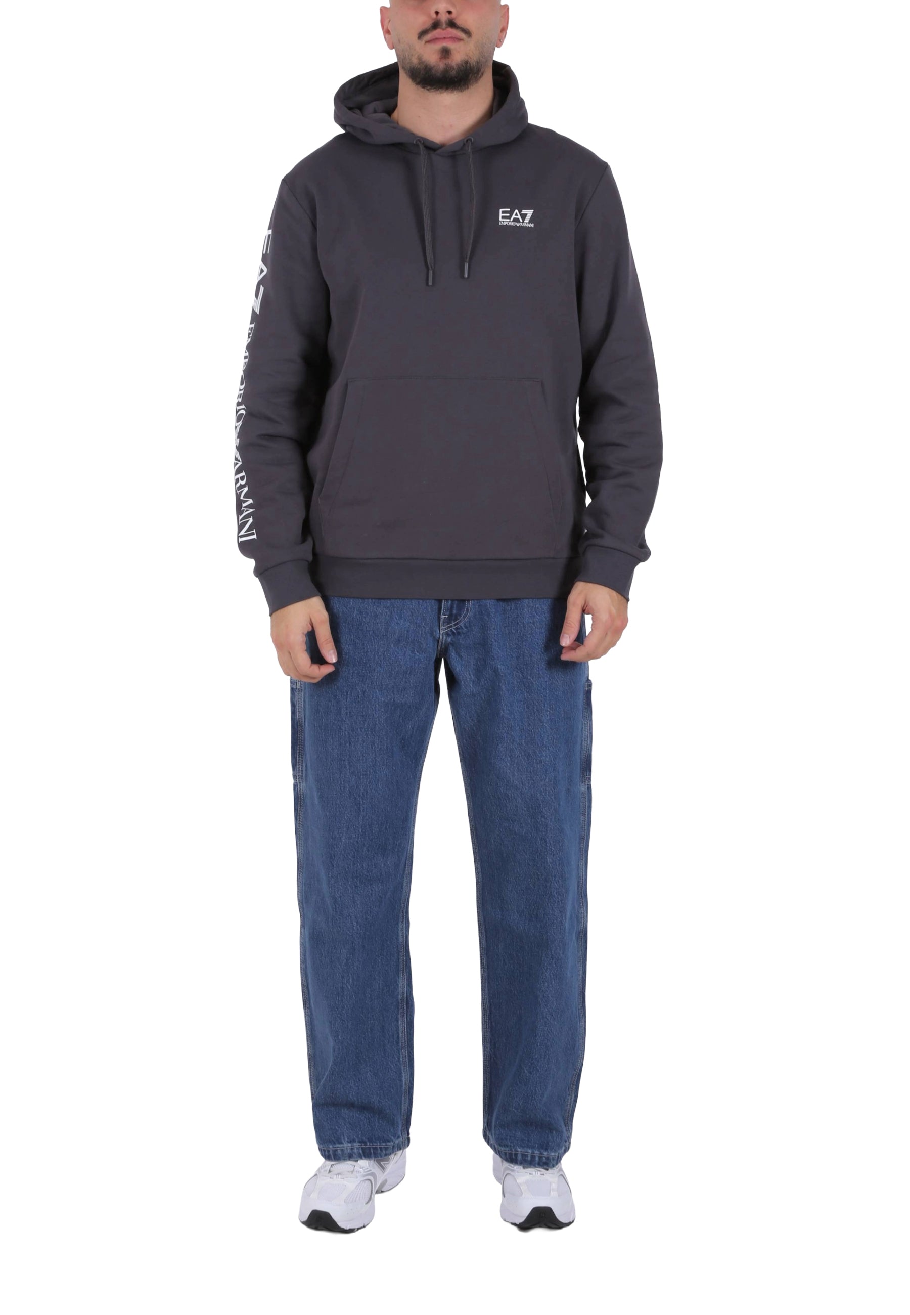 Felpe Grigio Ea7 Emporio Armani