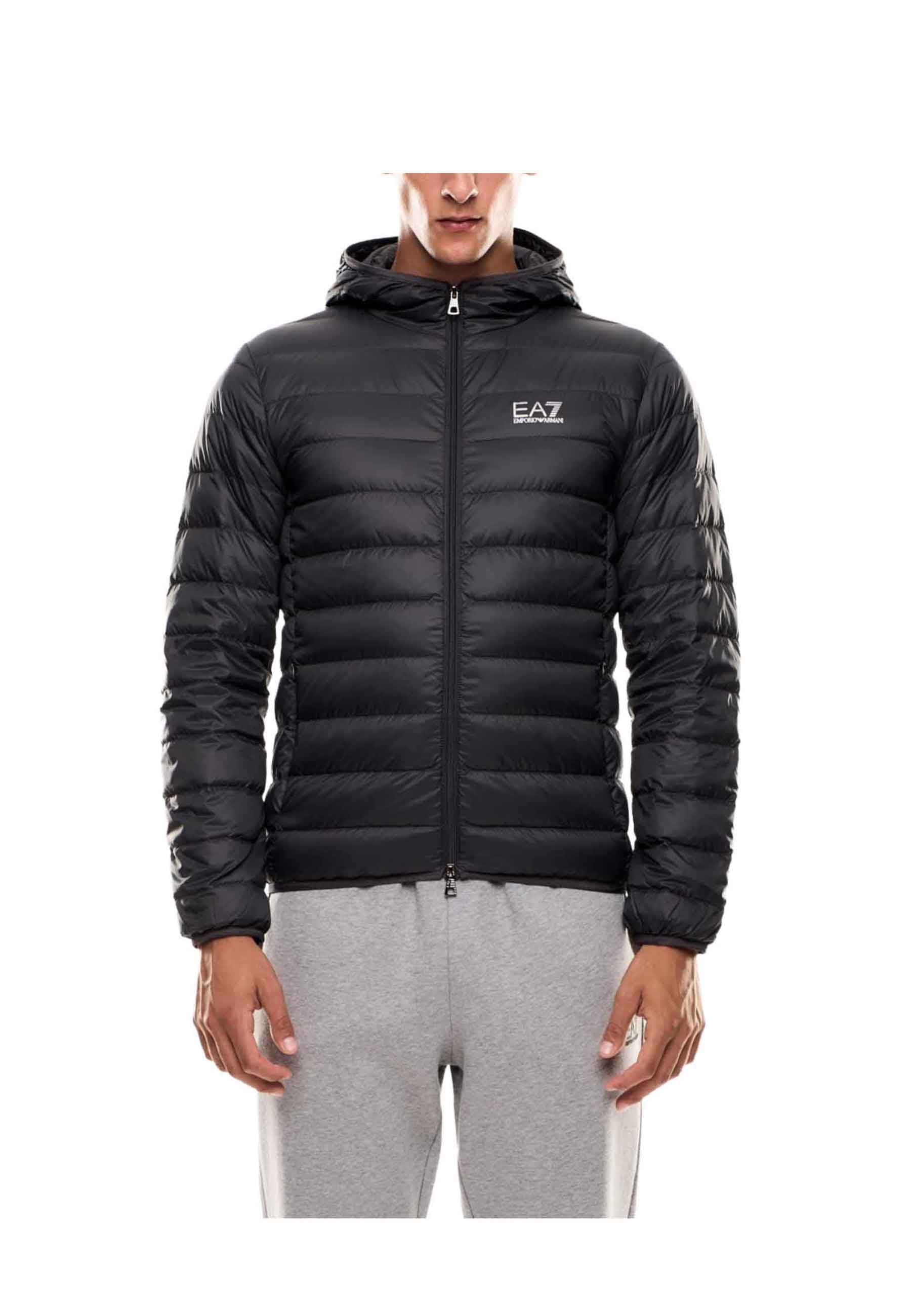 Piumini Grigio Ea7 Emporio Armani